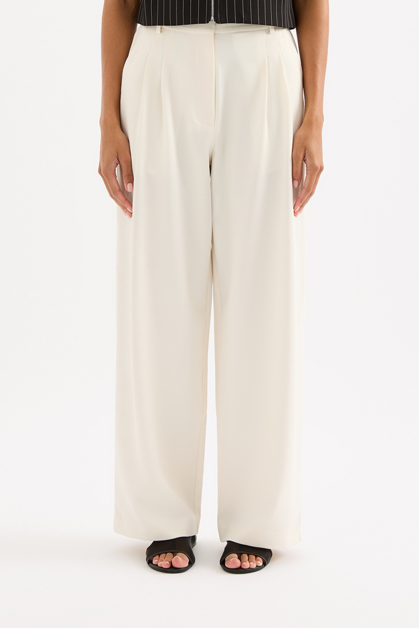 Elena Pant Ivory 