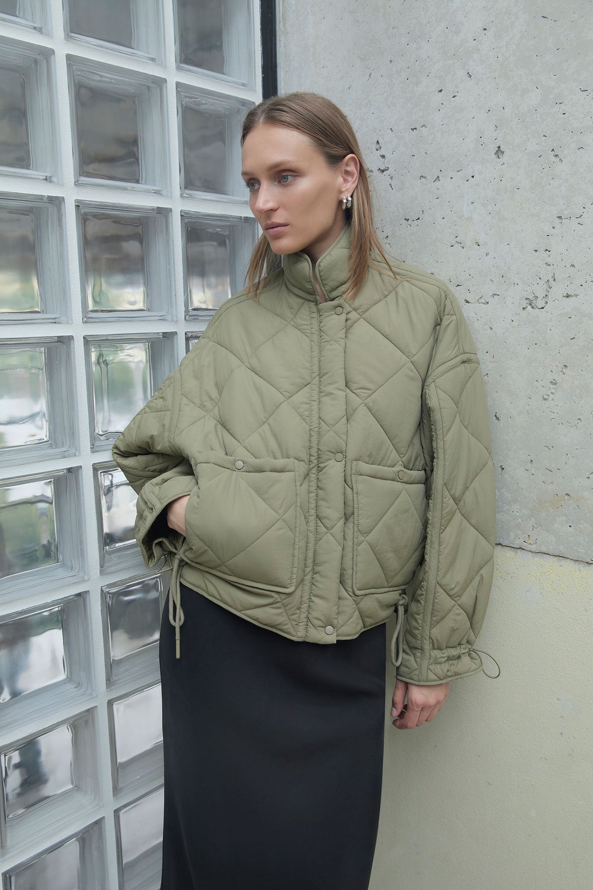 Sloane Puffer Jacket Sage 