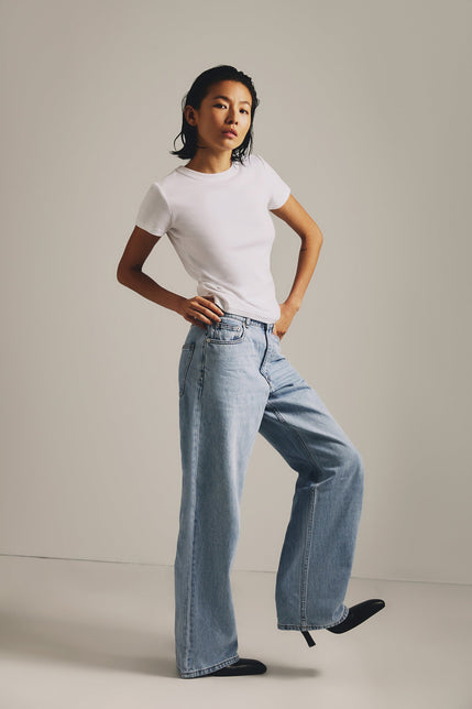 Organic Baggy Jean 90s Blue 
