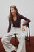 ABIA MERINO BLEND KNIT TOP