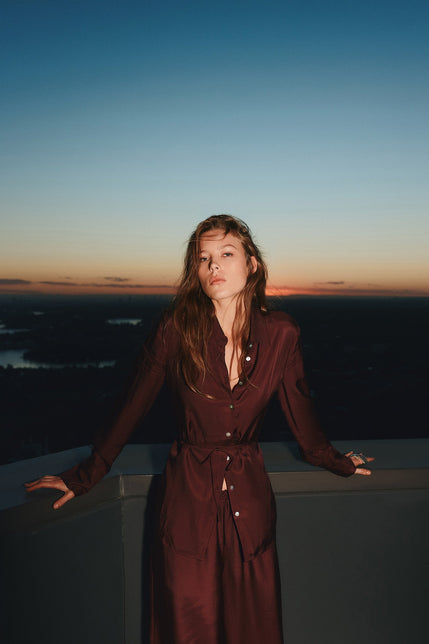 Karla Shirt Mulberry 
