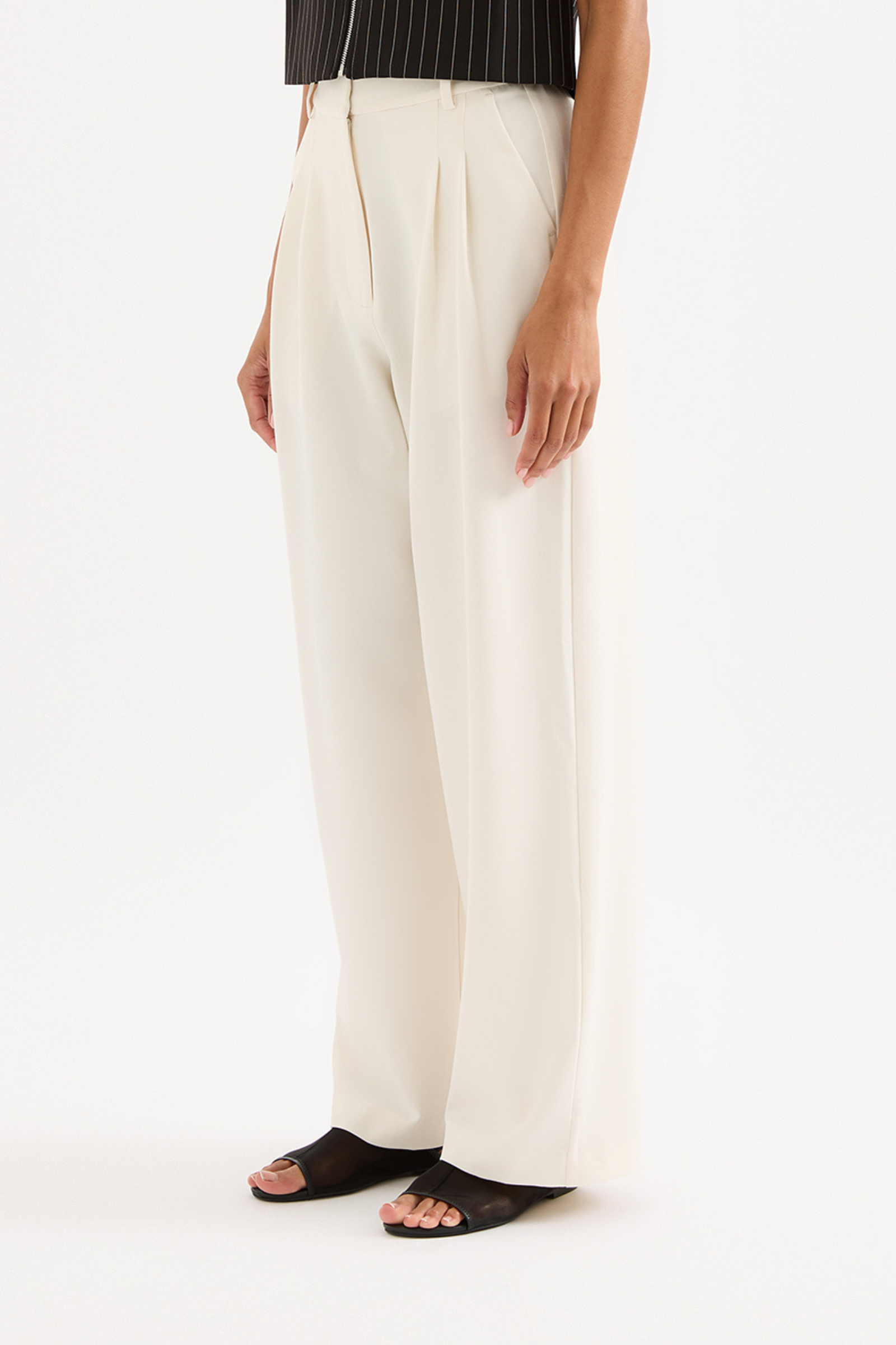 Elena Pant Ivory 