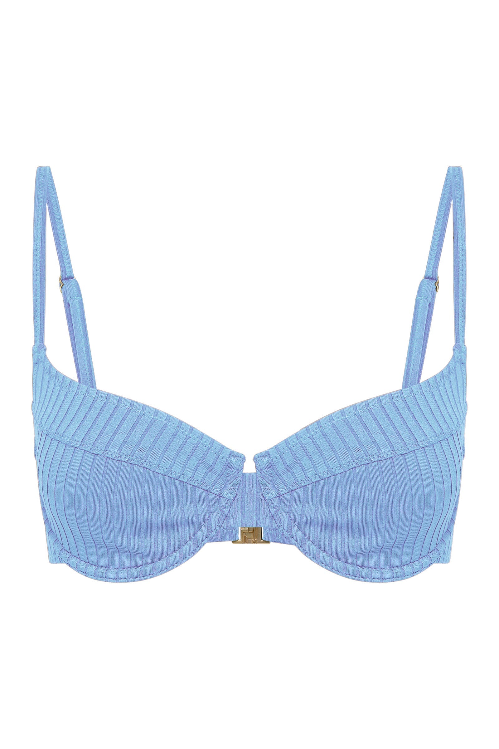 Rib Bralette Cornflower 