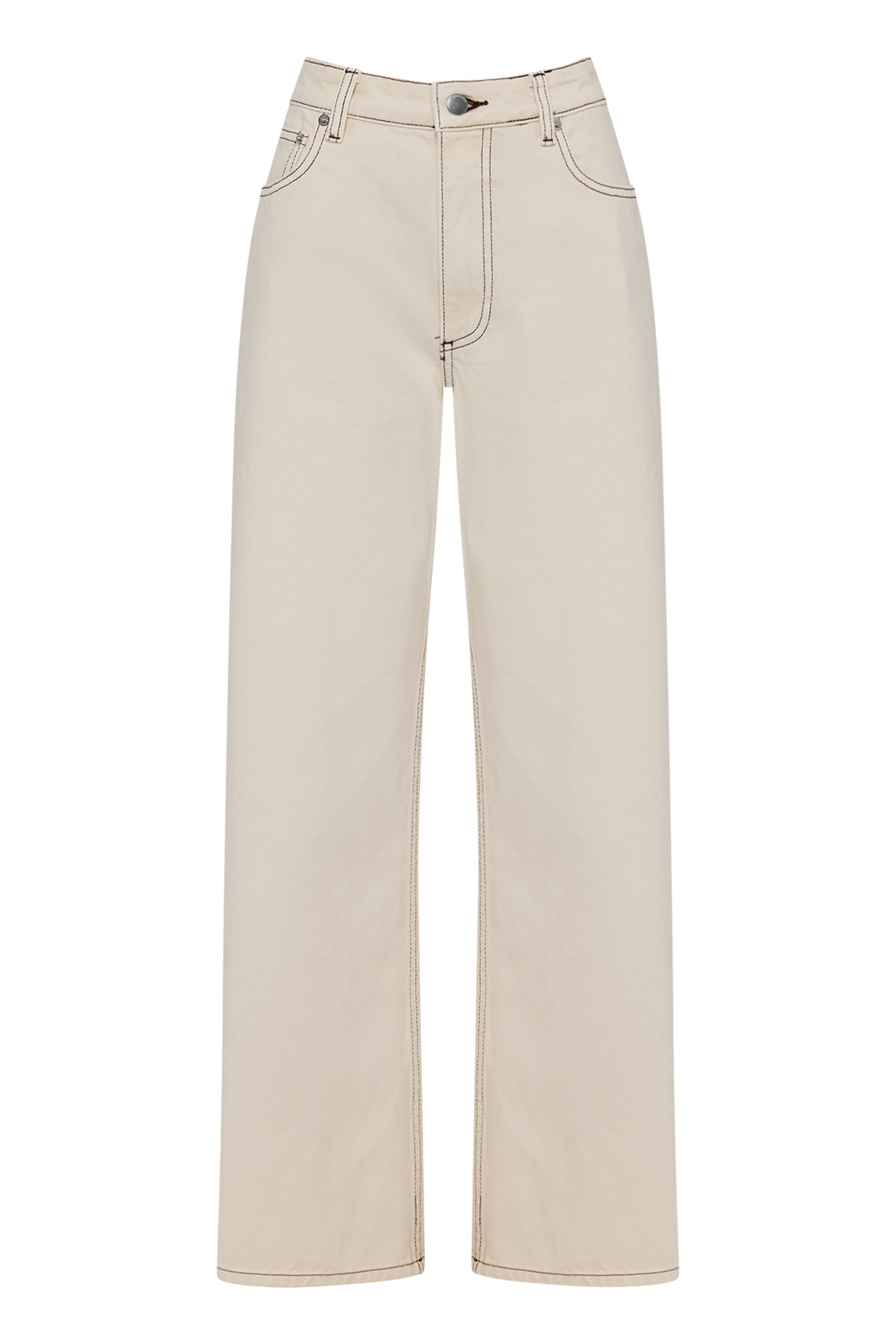 Organic Baggy Jean Natural 