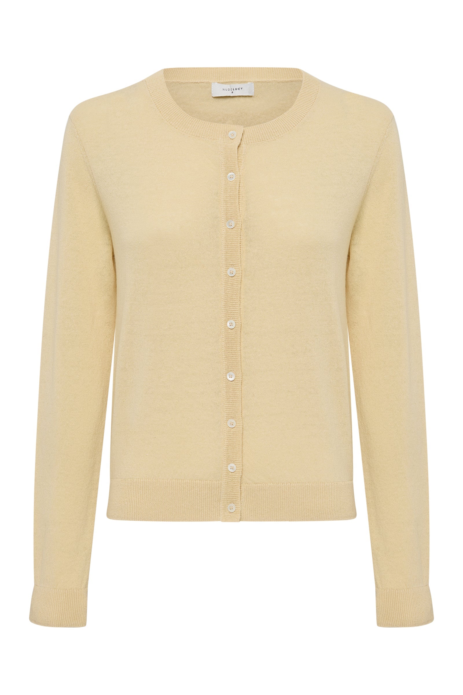 Louie Linen Blend Cardigan Butter 