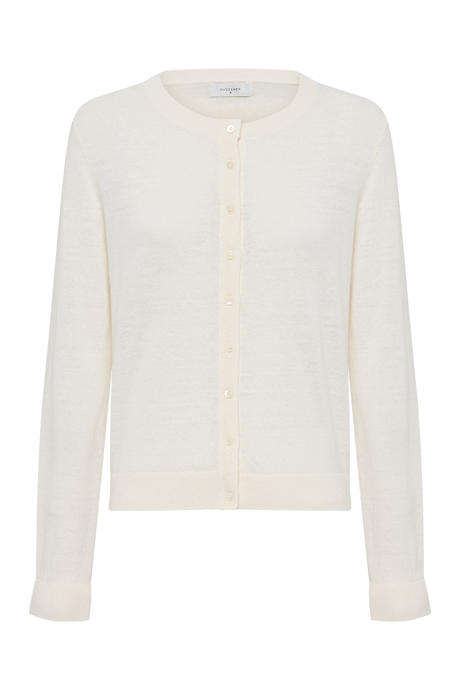 Louie Linen Blend Cardigan Salt 