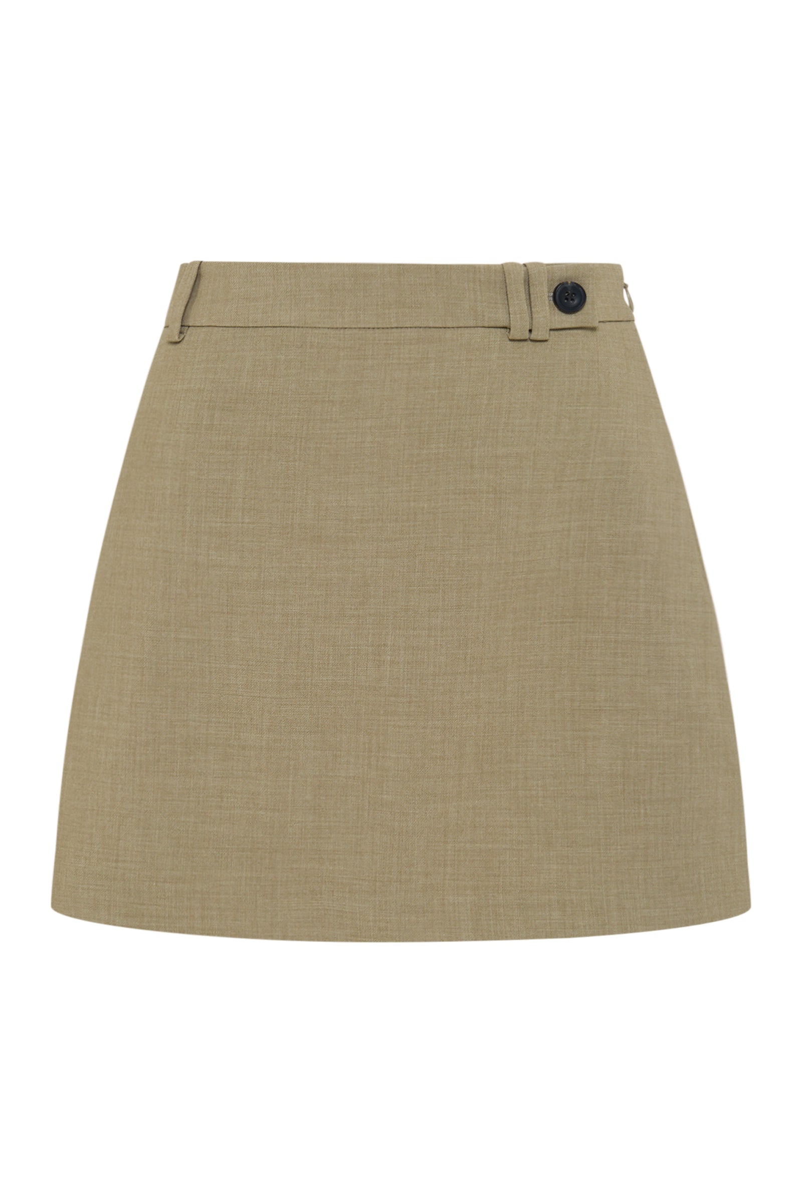 Thea Mini Skirt Moss 