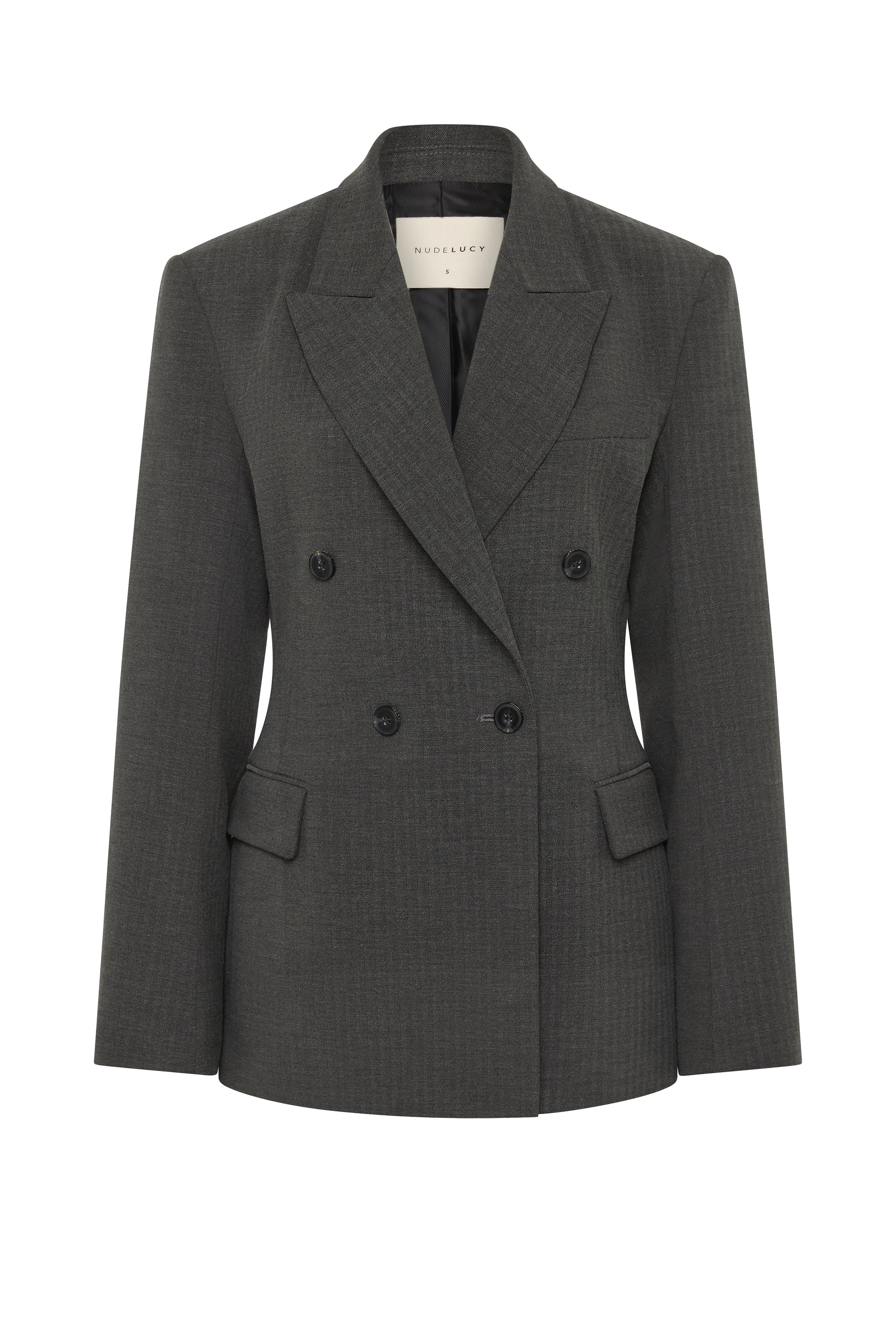 Fosca Blazer Charcoal 