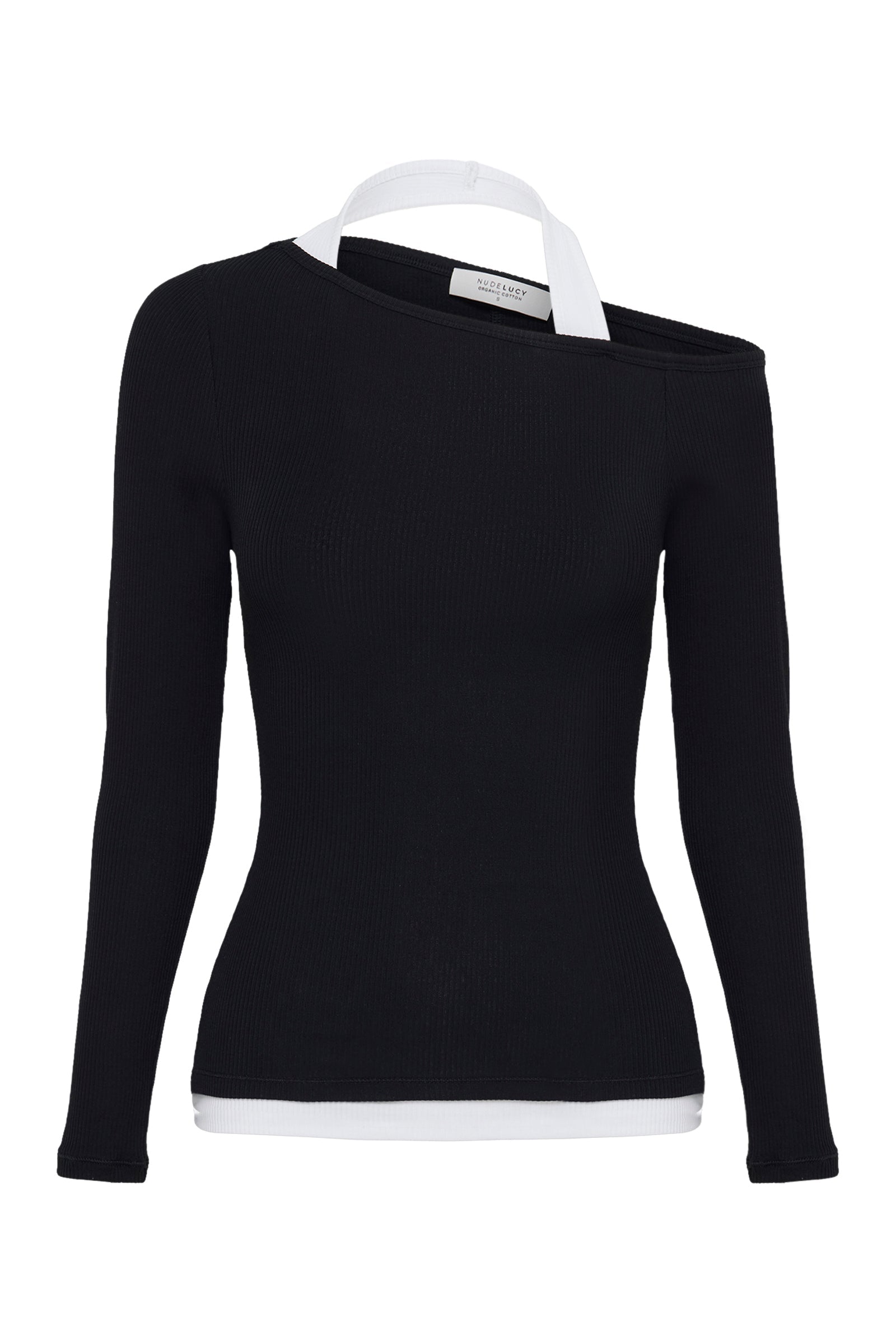 Geri Ls Top B&w Splice 