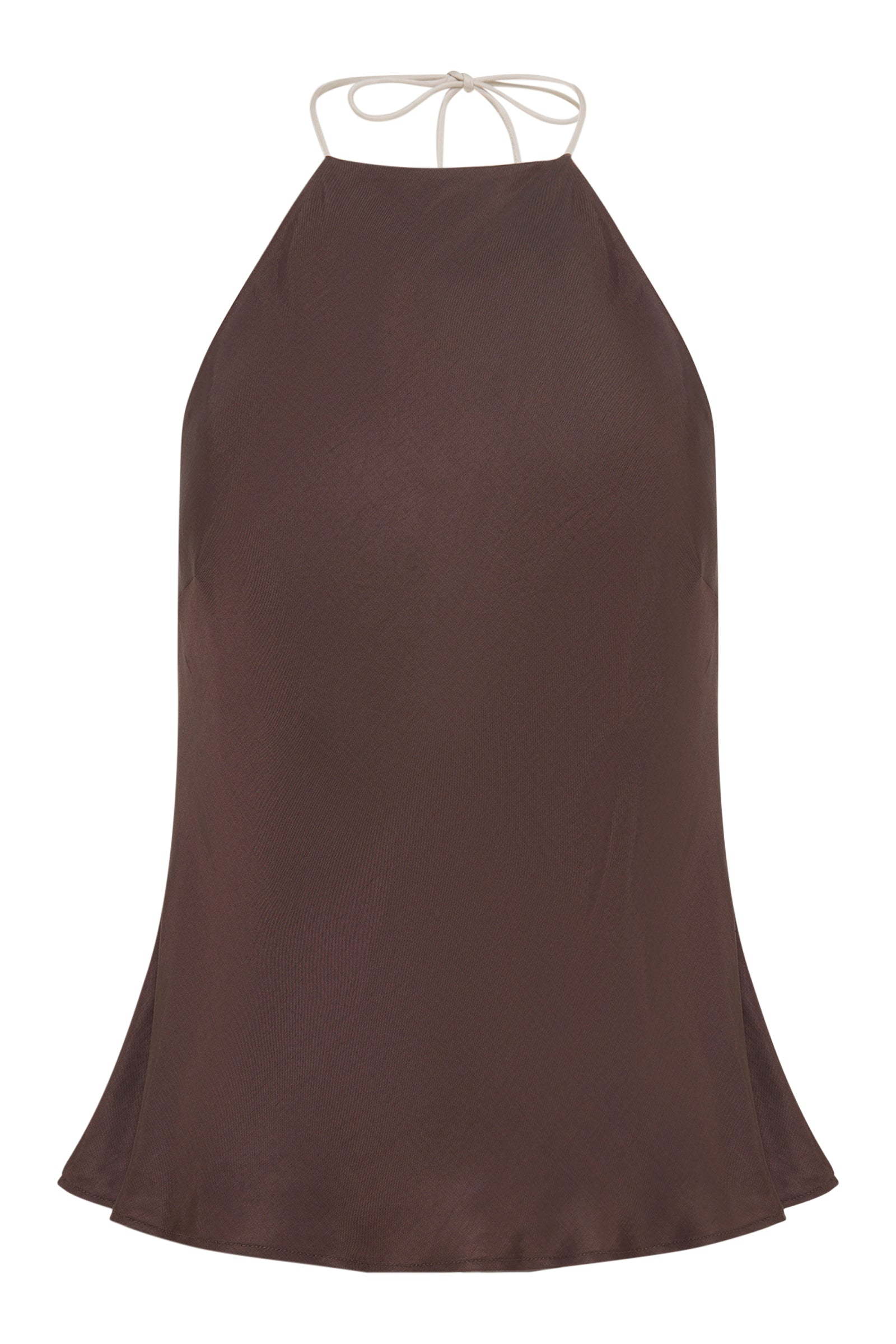 Tilly Halter Top Chocolate 