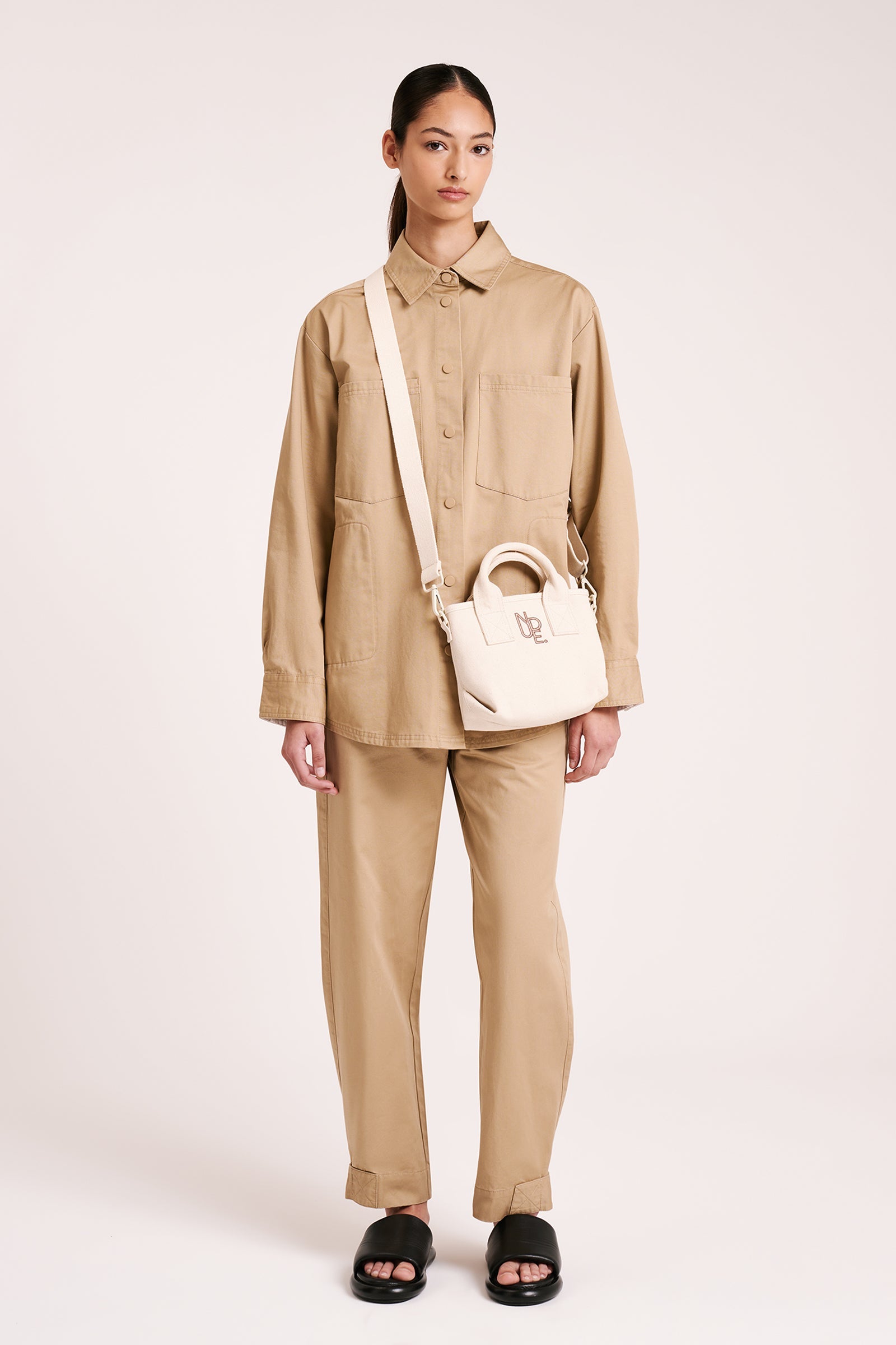 Nude. Organic Mini Bag Natural 