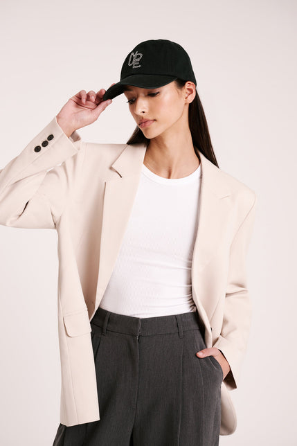 Nude. Organic Cap Black 