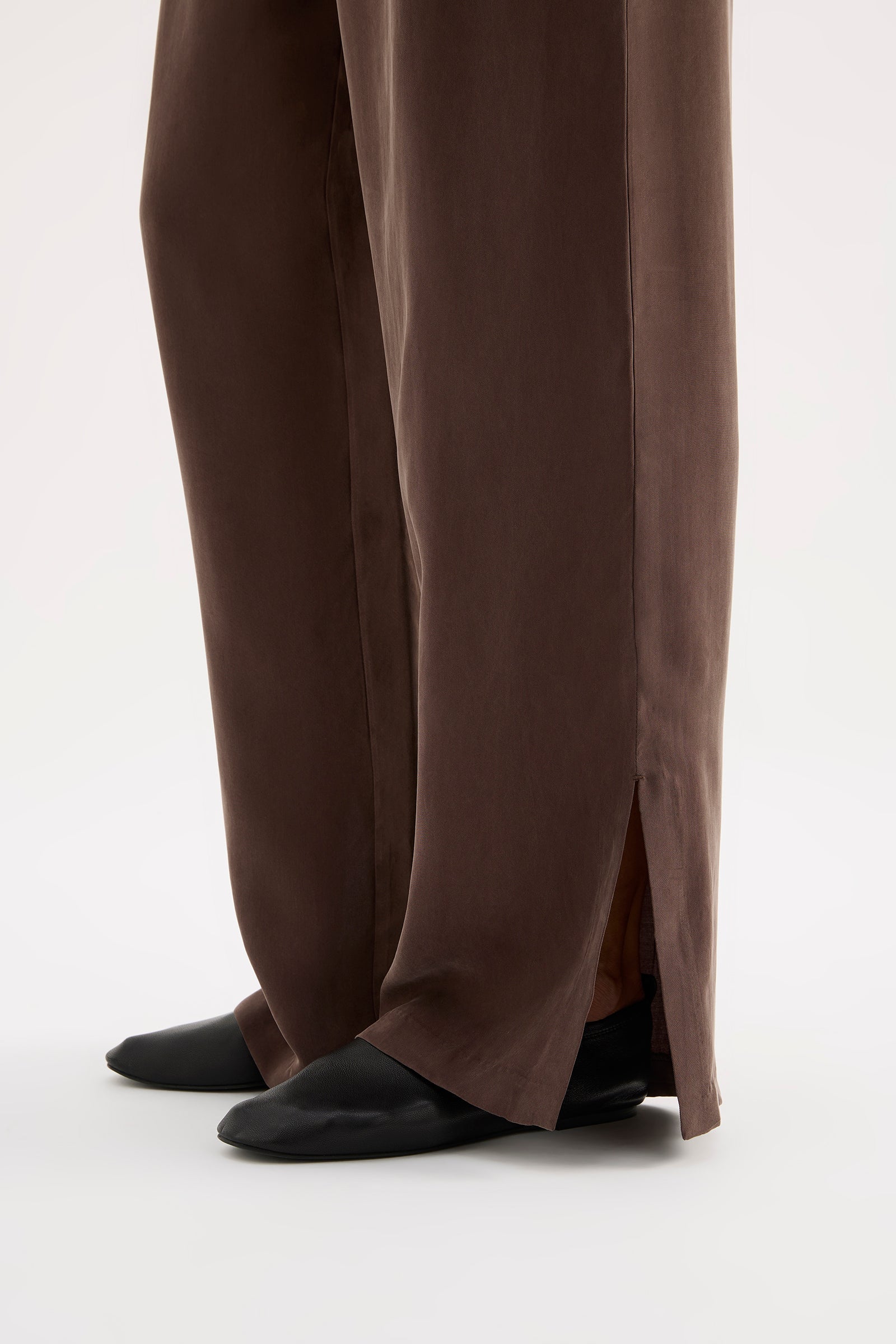 Dara Cupro Pant Chocolate 