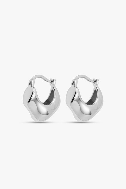 Kaden Hoops Silver 