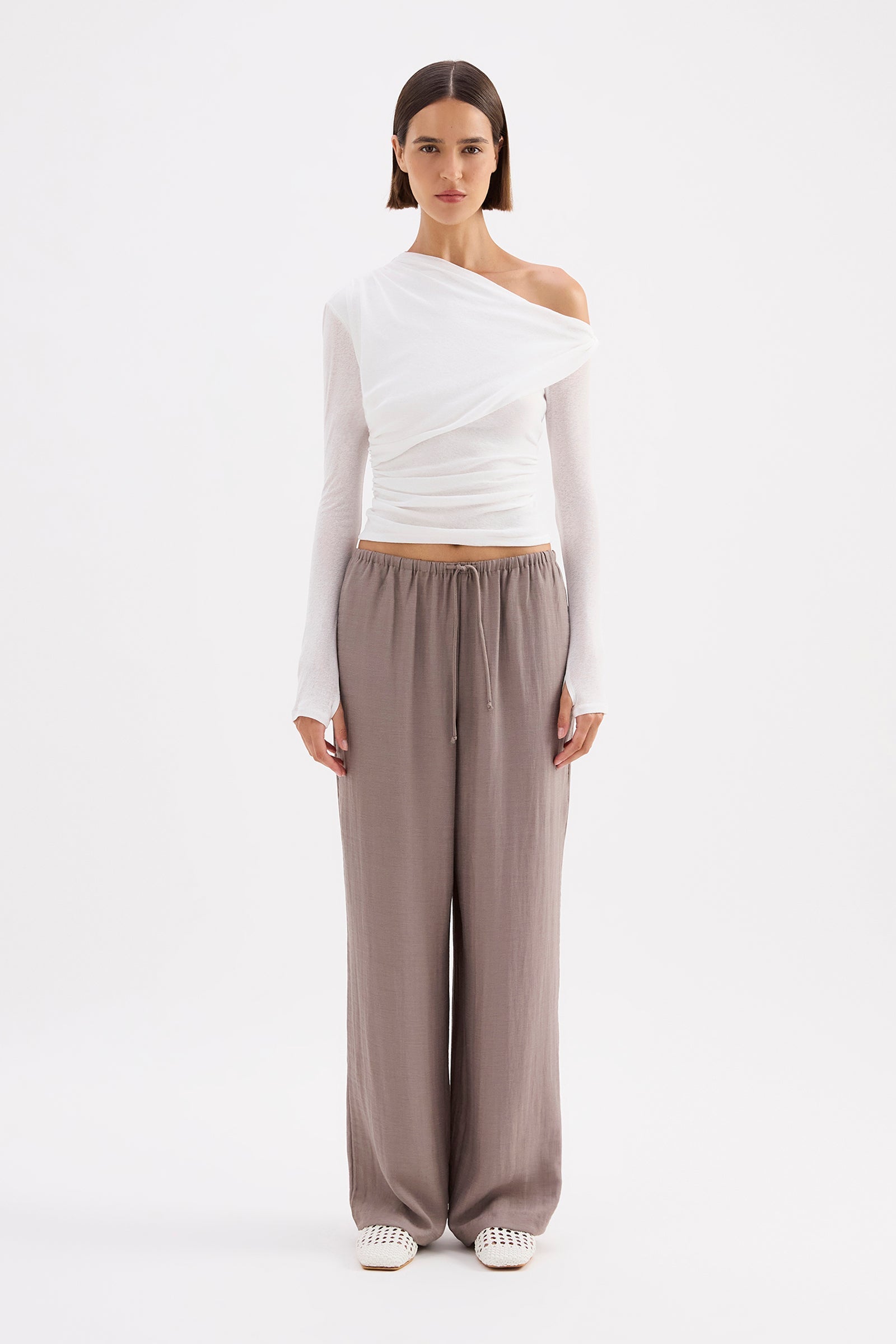 Scarlet Pant Porcini 