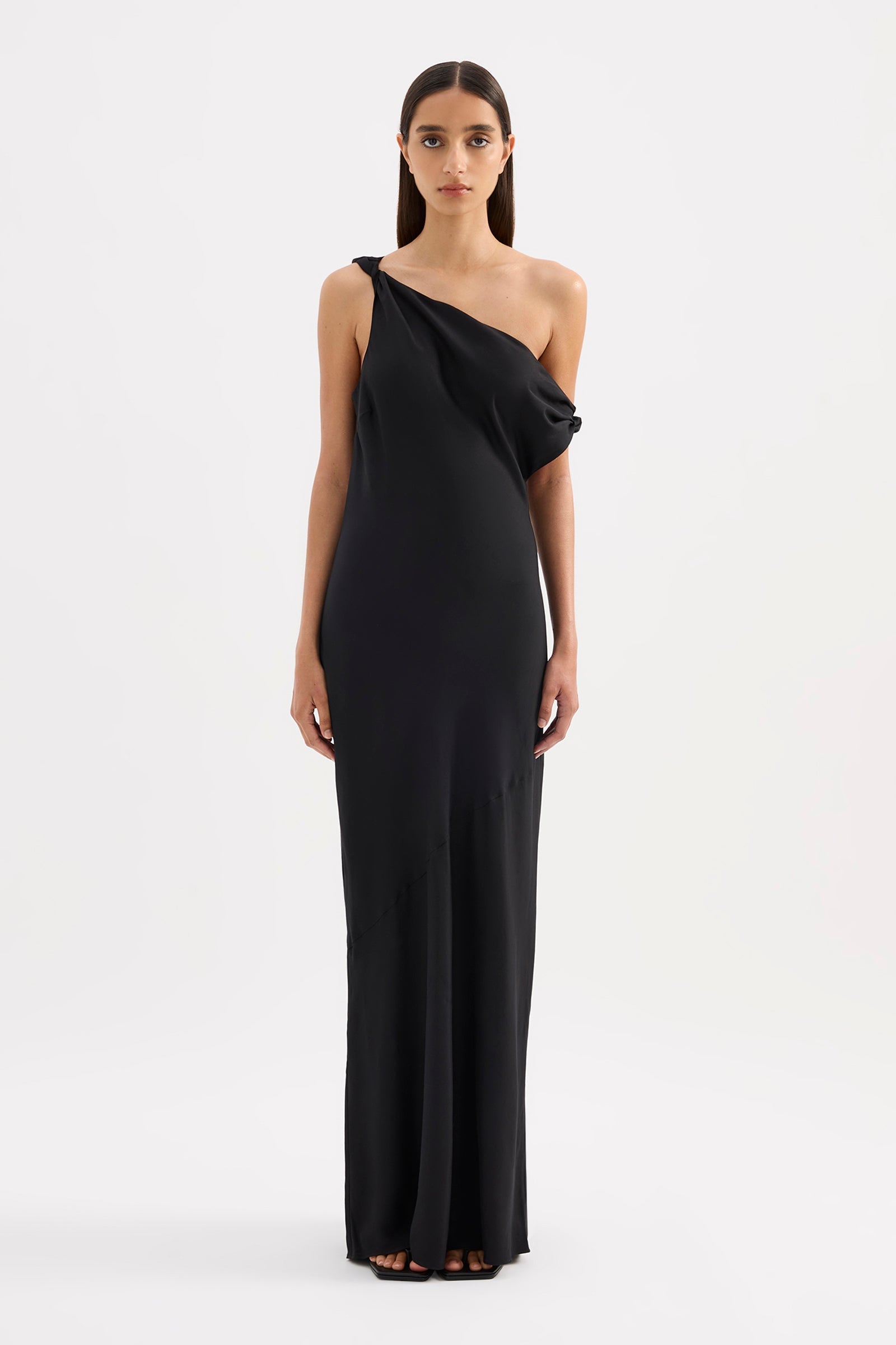 Calista Tencel Dress Black 