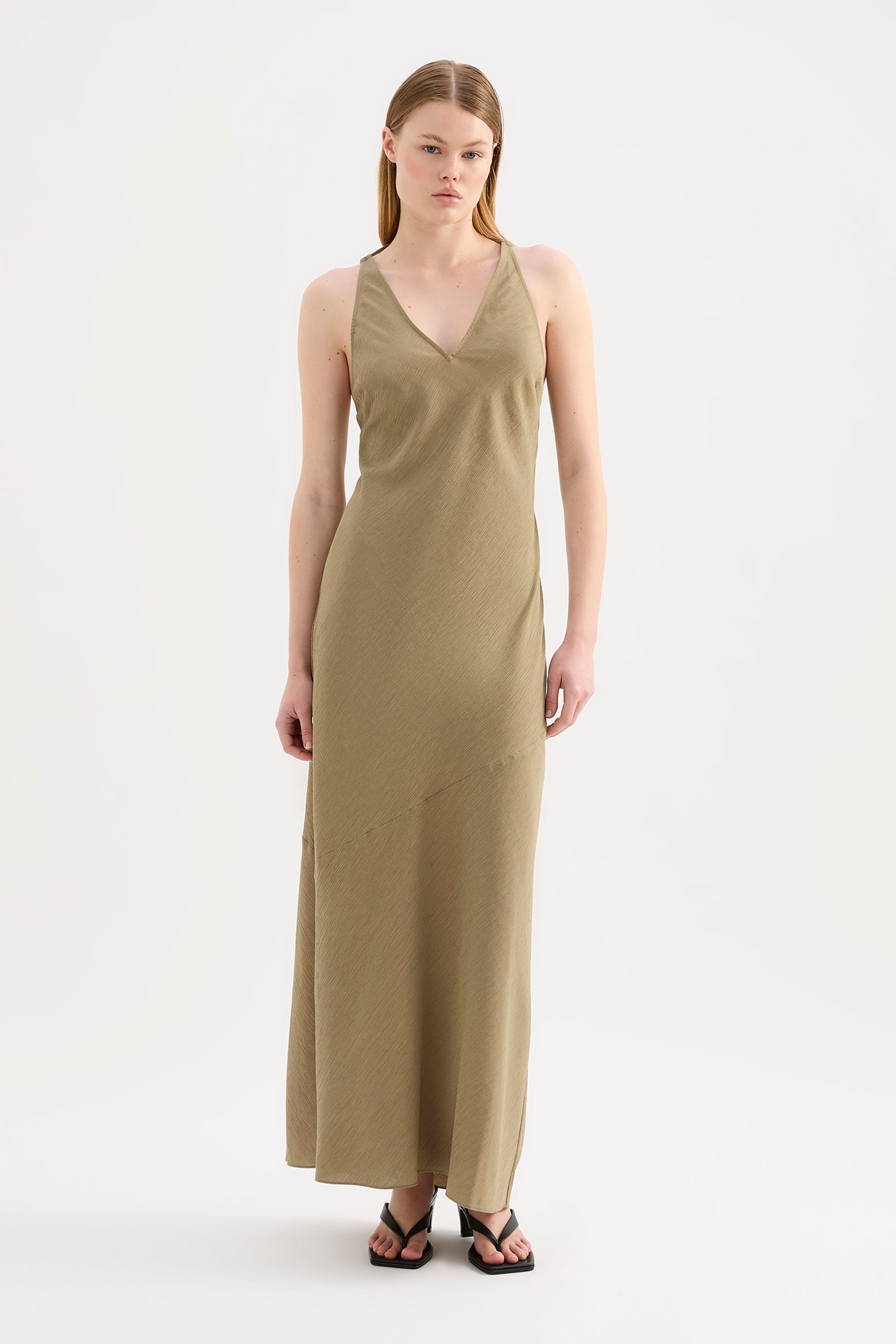 Winfield Maxi Dress Deep Sage 