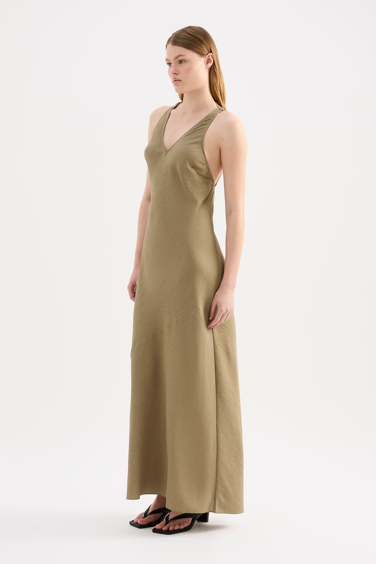 Winfield Maxi Dress Deep Sage 