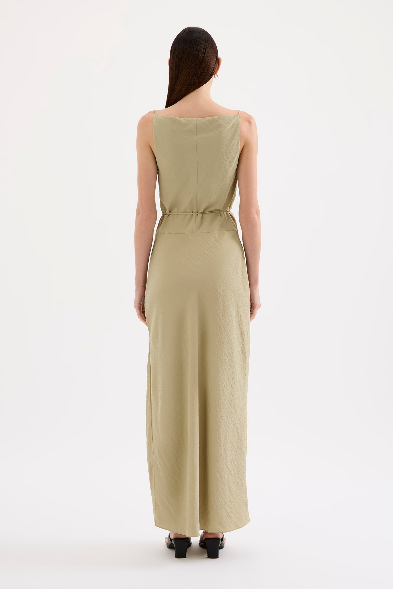 Elio Maxi Dress Olive 