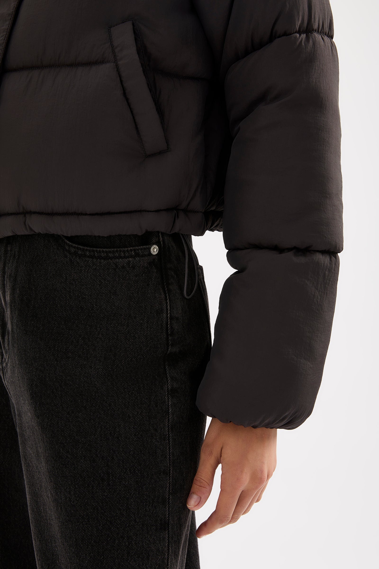 Topher Puffer Jacket Coal 