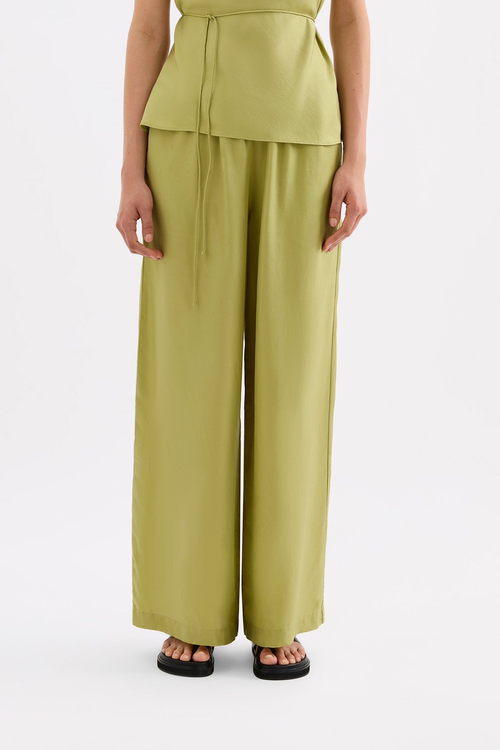 Tilly Tencel Pant Wasabi 