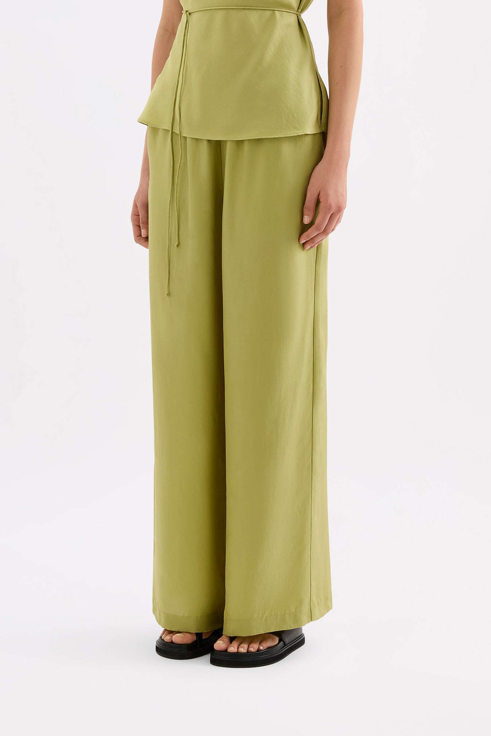 Tilly Tencel Pant Wasabi 