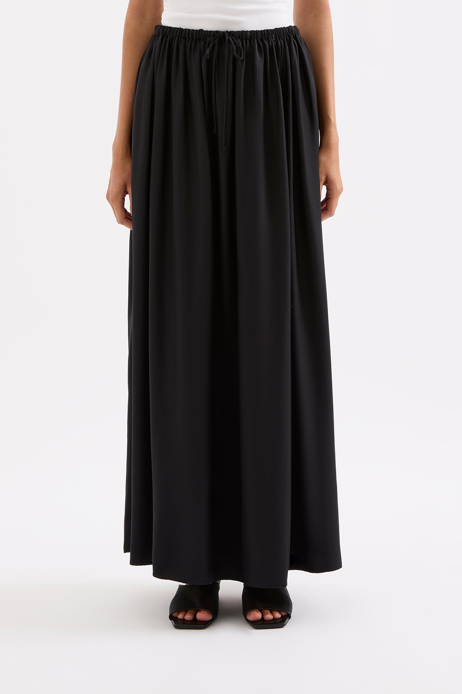 Leandra Maxi Skirt Black 