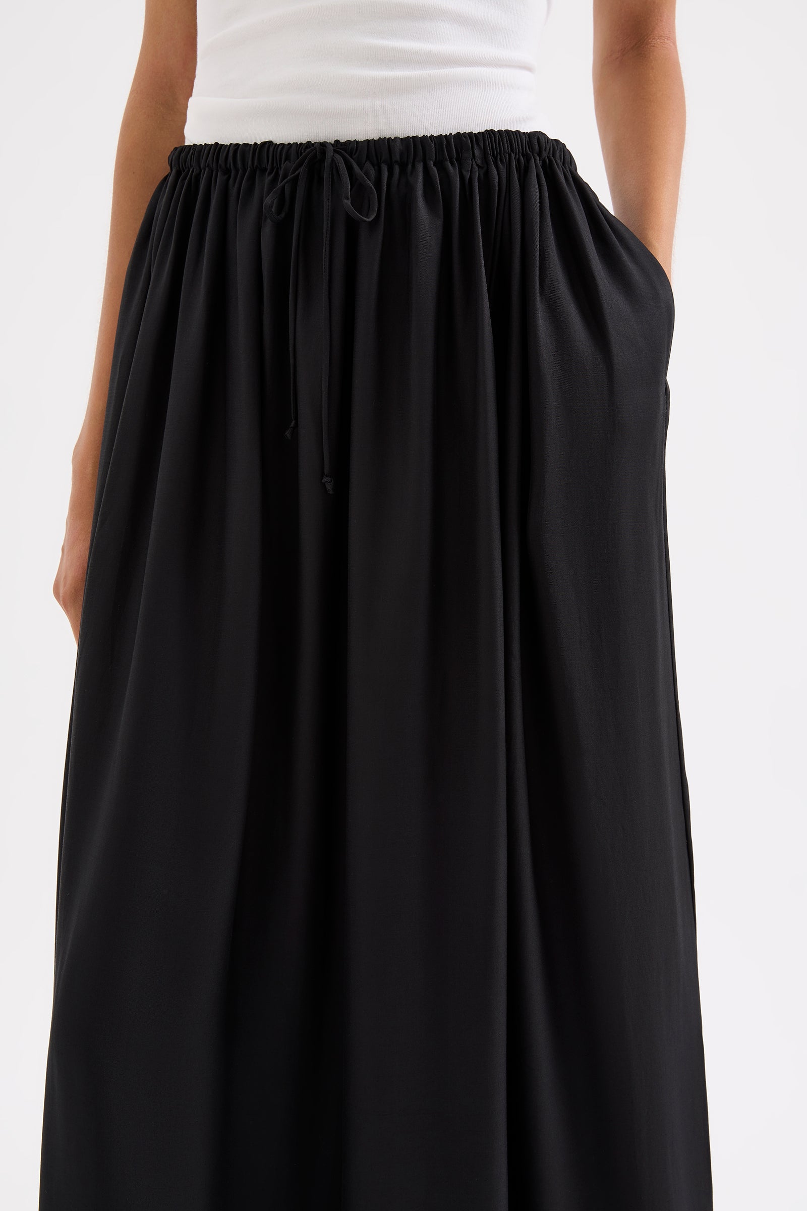 Leandra Maxi Skirt Black 