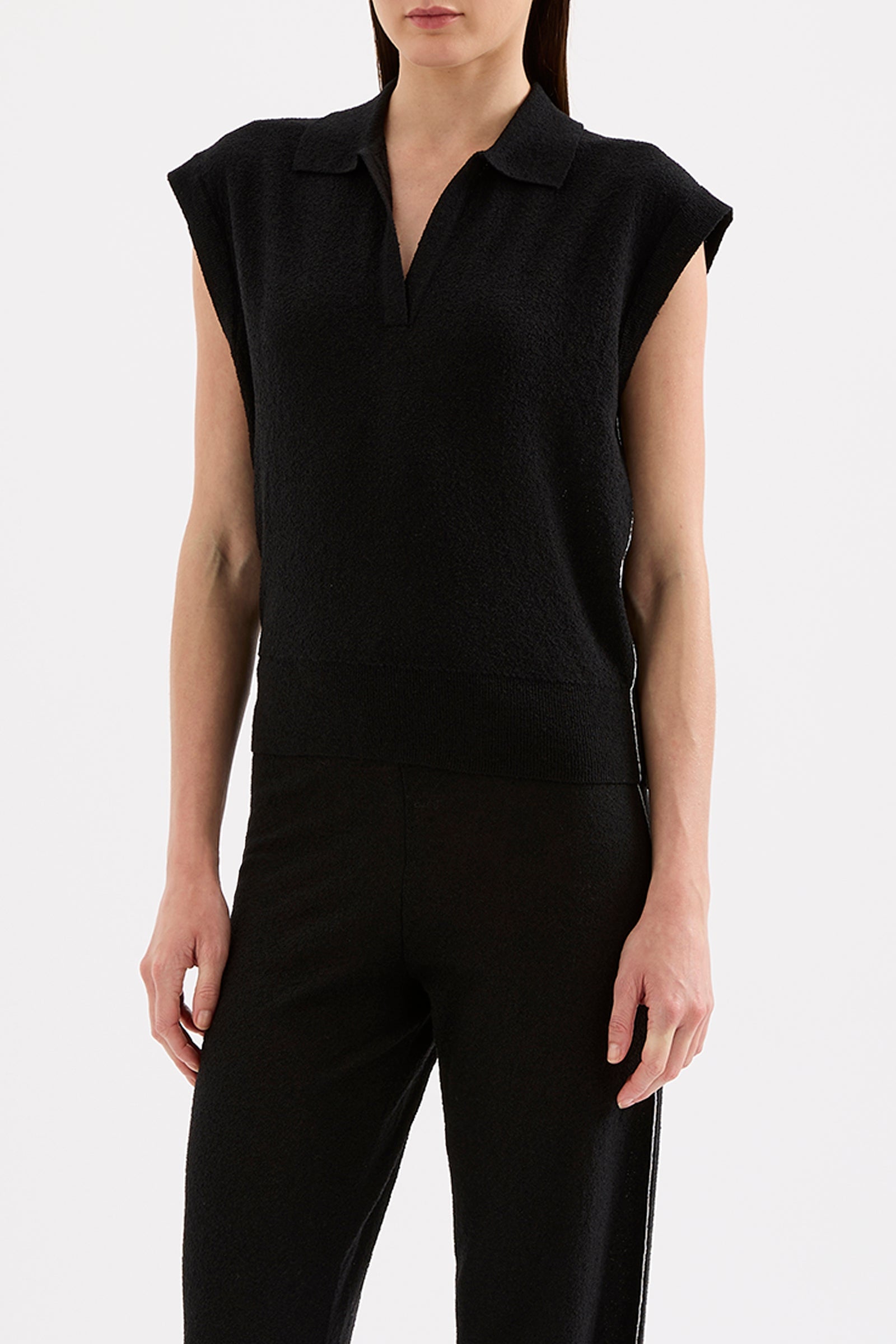 Jett Knit Top Black 