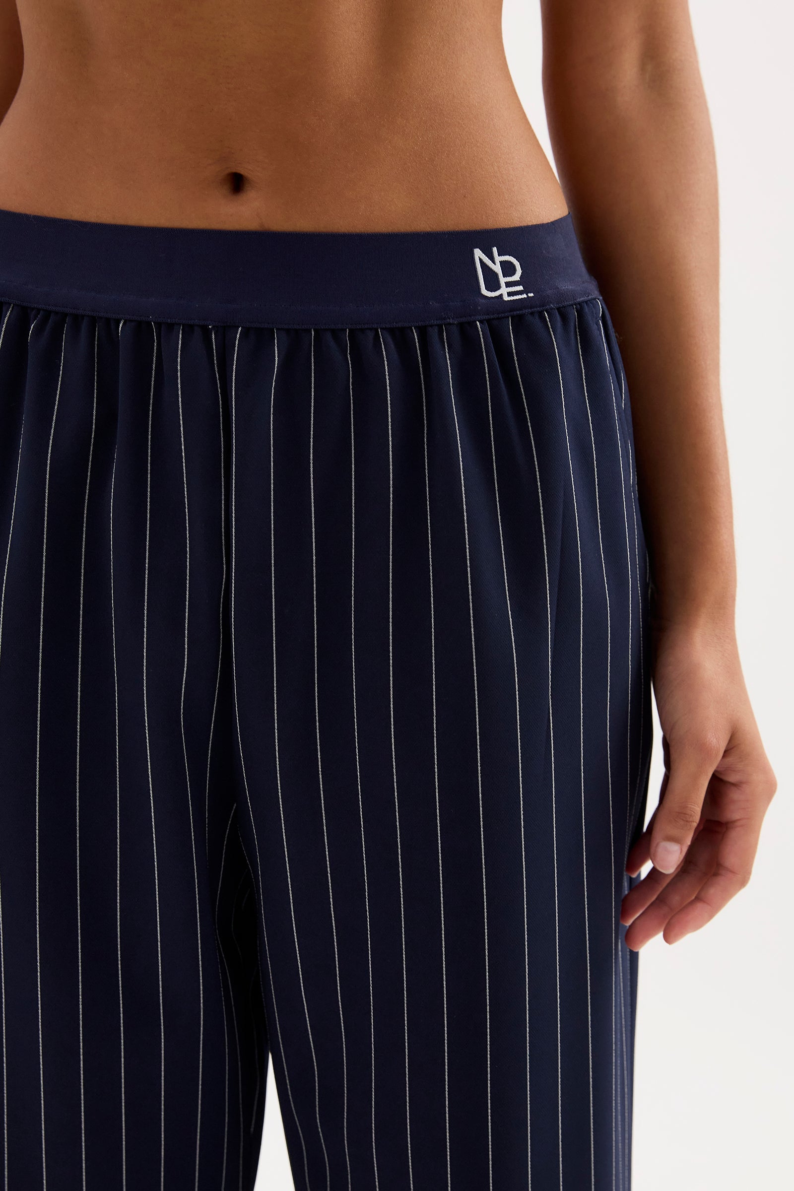 Maree Pinstripe Pant Midnight Stripe 