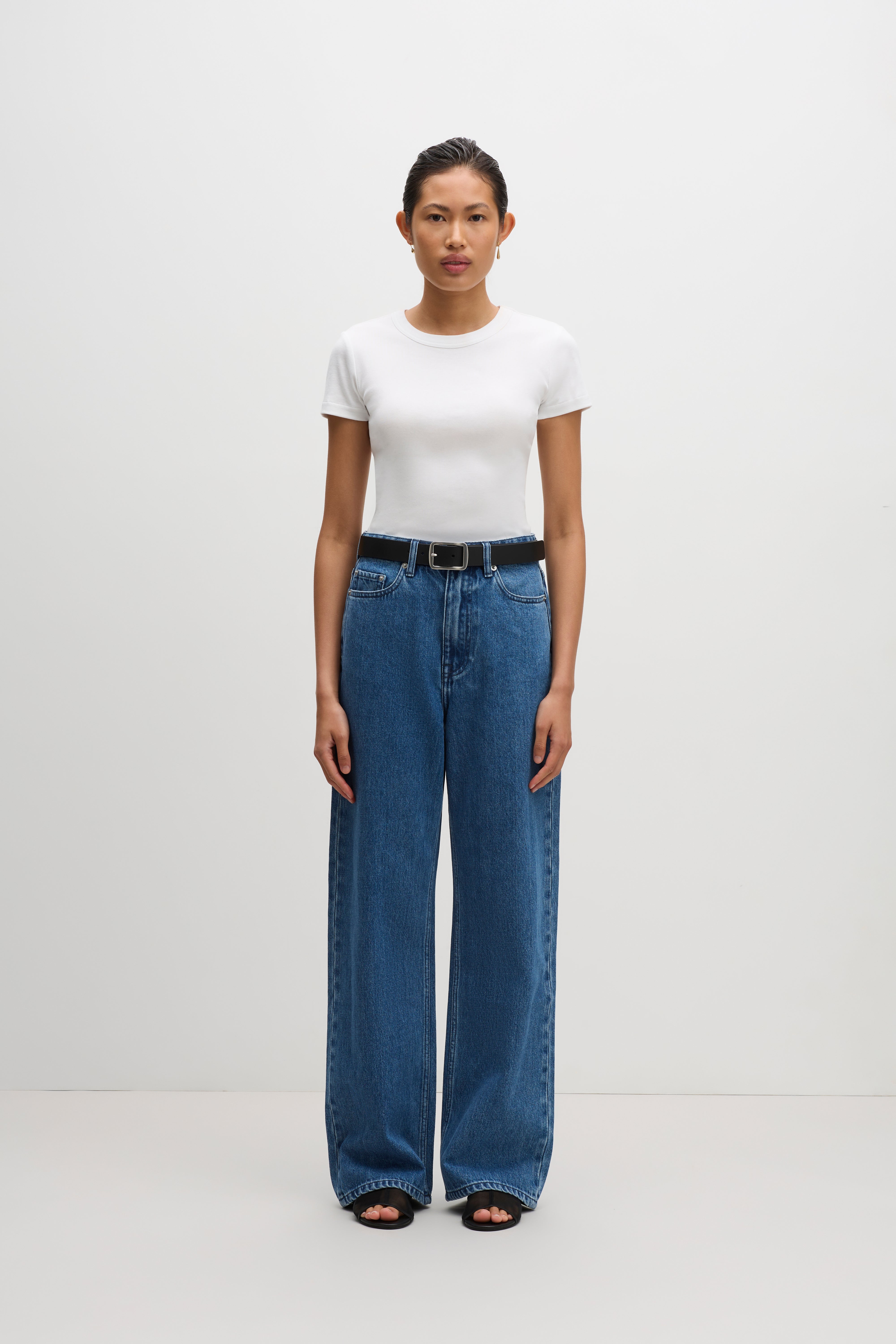 Shop Organic Relaxed Leg Jean | Nude Lucy
