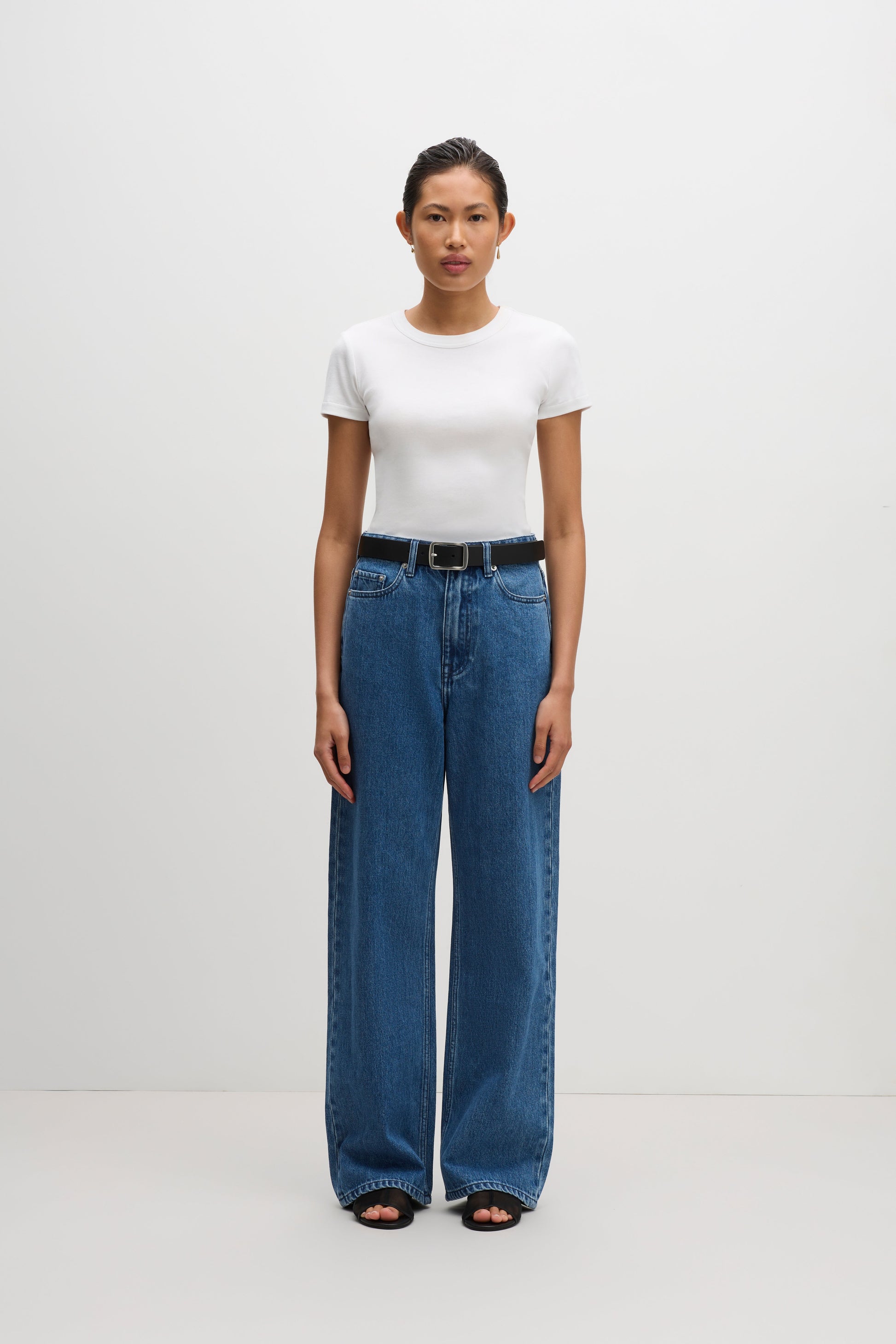 Organic Relaxed Leg Jean Fresh Blue 