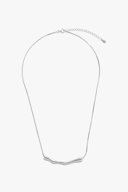 Hadlee Necklace Silver 