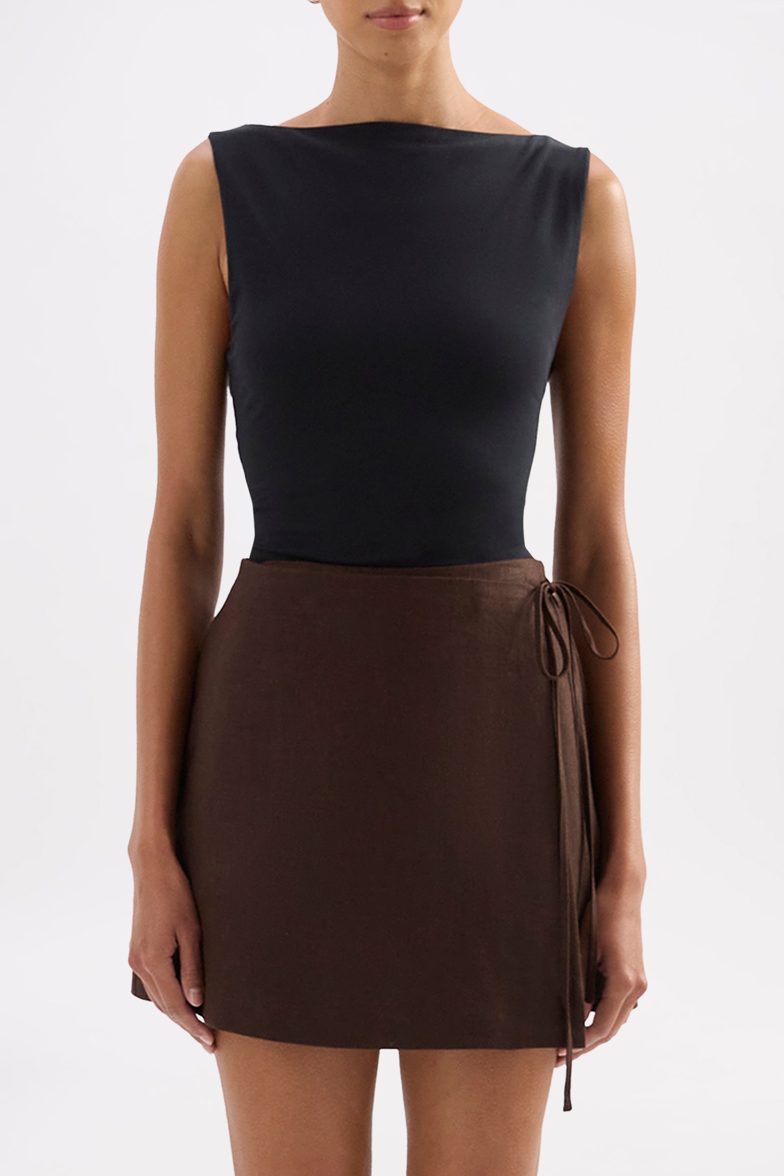 Lois Organic Tank Black 