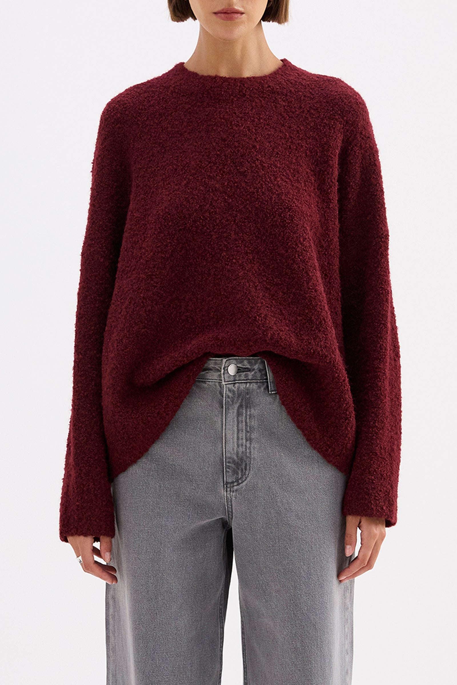 Elias Knit Oxblood 