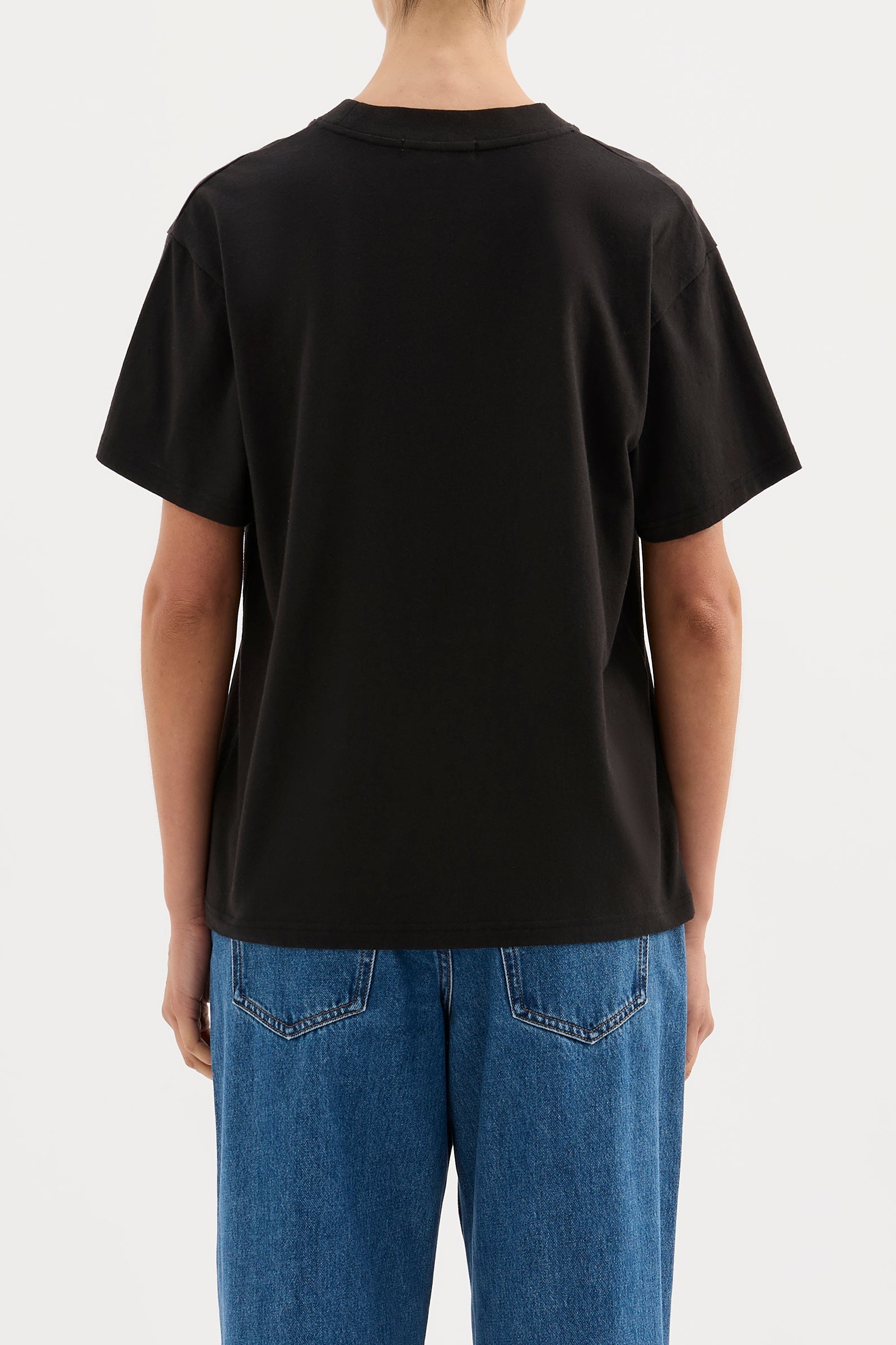 Organic Boyfriend Tee Black 