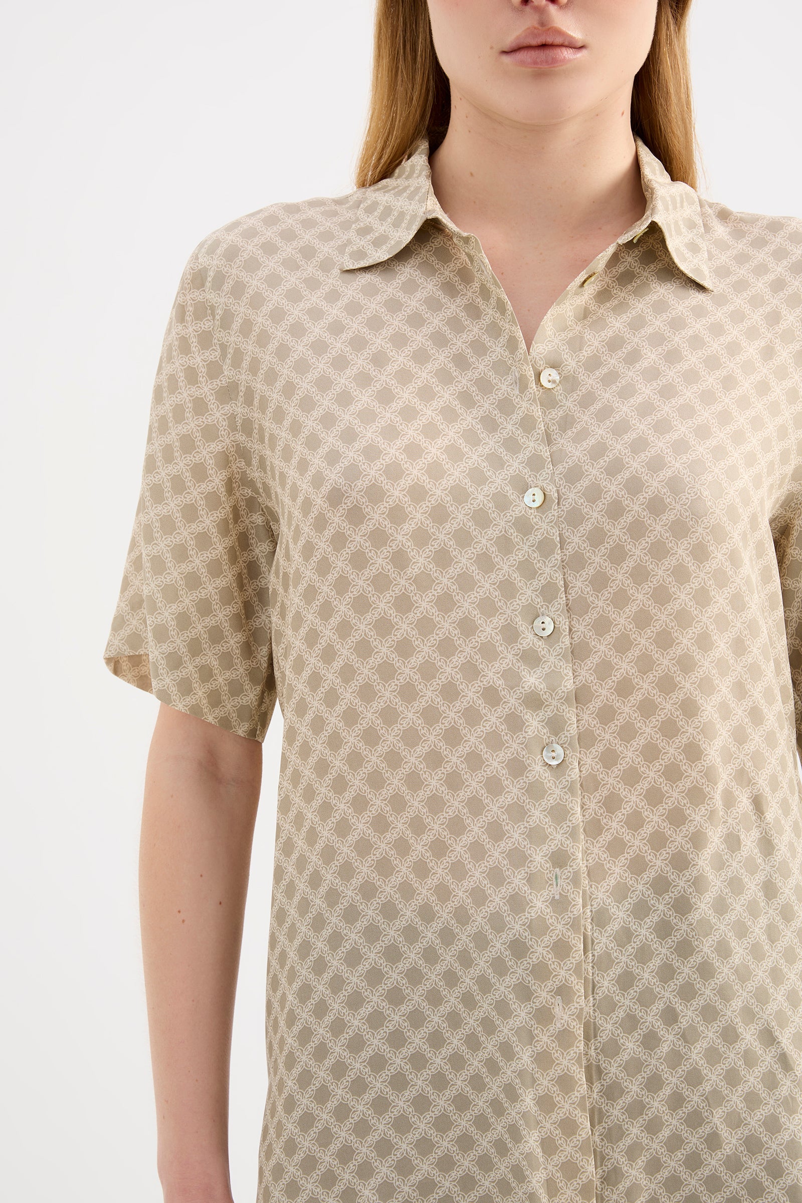 Cosmos Cupro Shirt Cosmos 