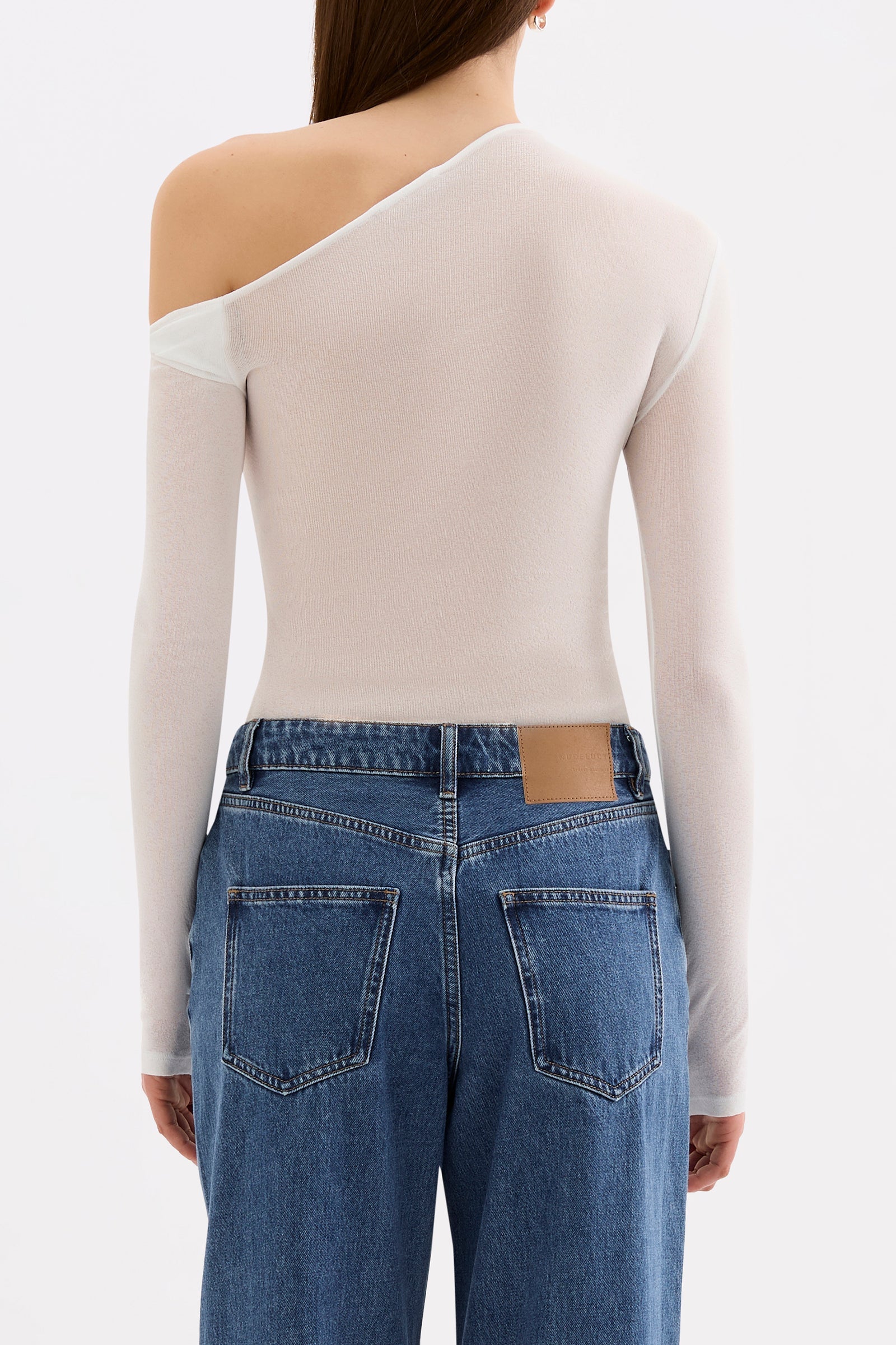 Piper Mesh Ls Top Salt 