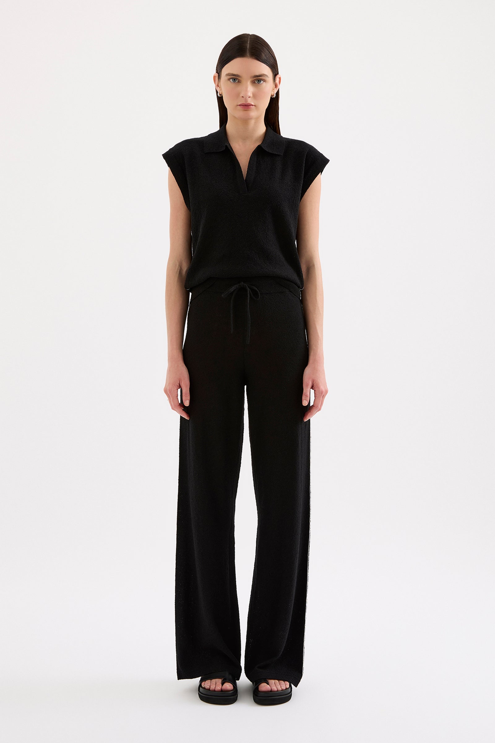 Jett Knit Pant Black 