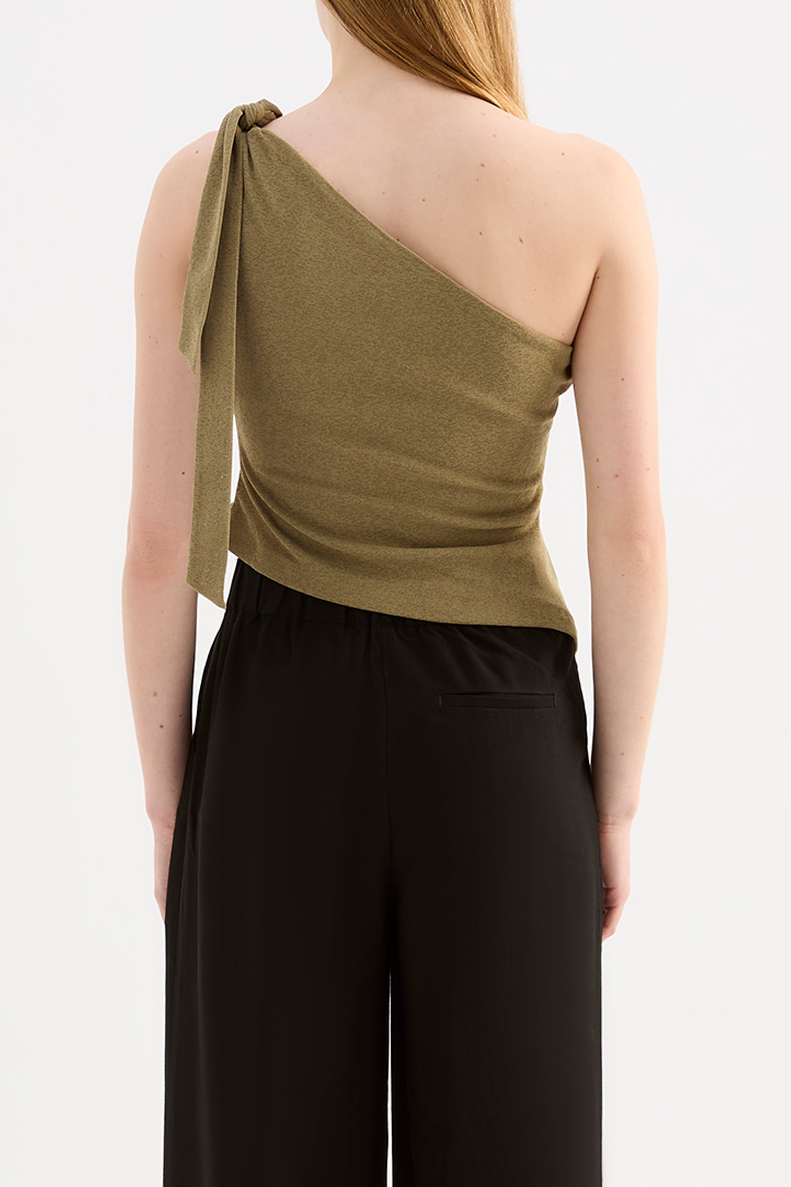 Fiora Mesh Top Deep Olive 