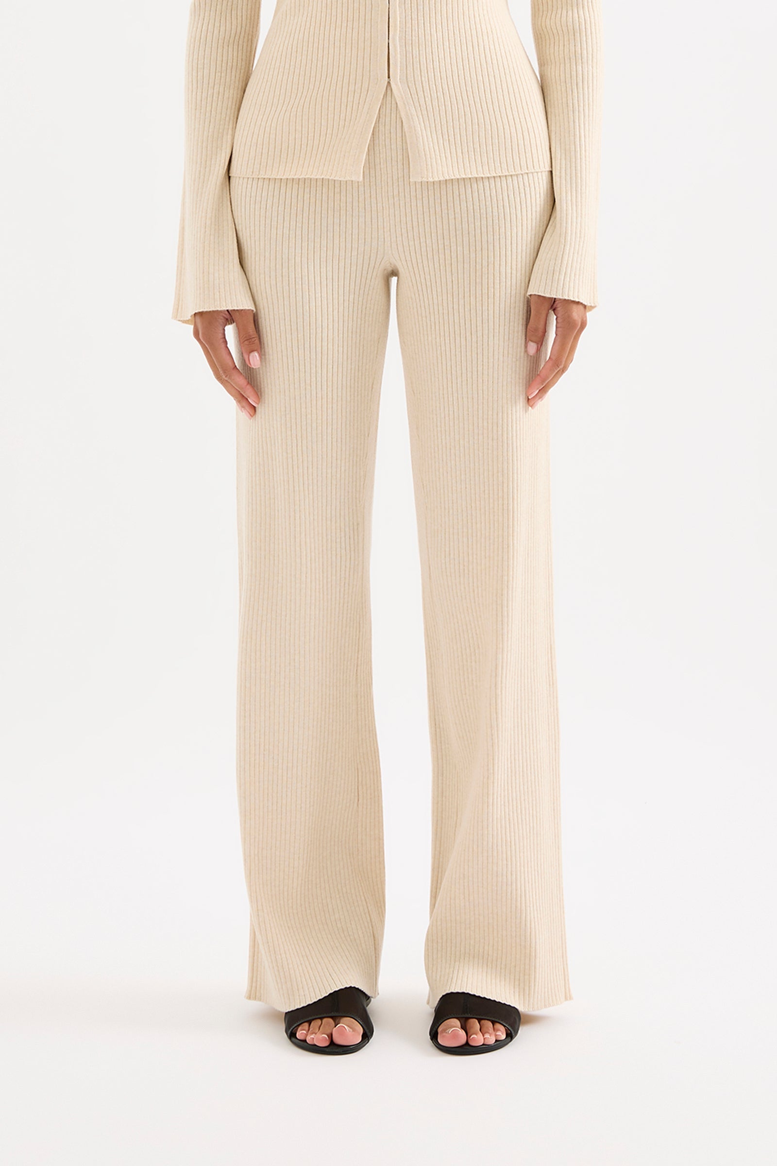 Malo Knit Pant Cream 