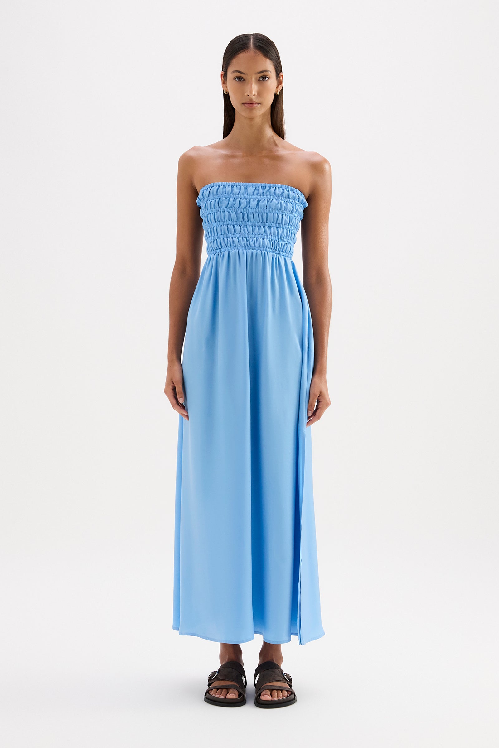 Zuri Tencel Maxi Dress Horizon 