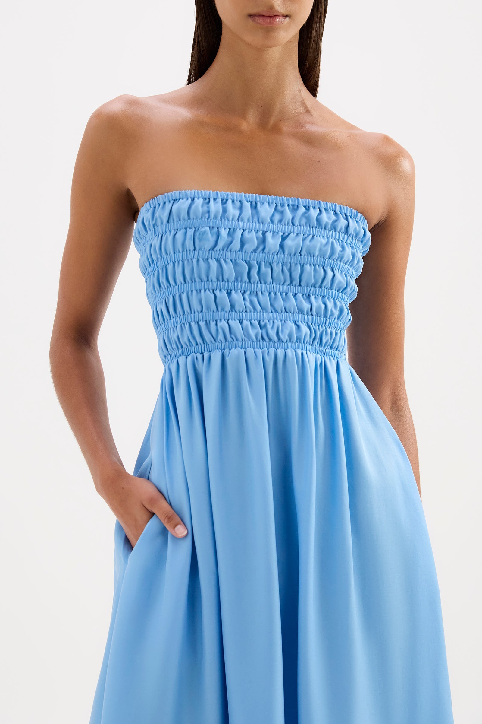 Zuri Tencel Maxi Dress Horizon 