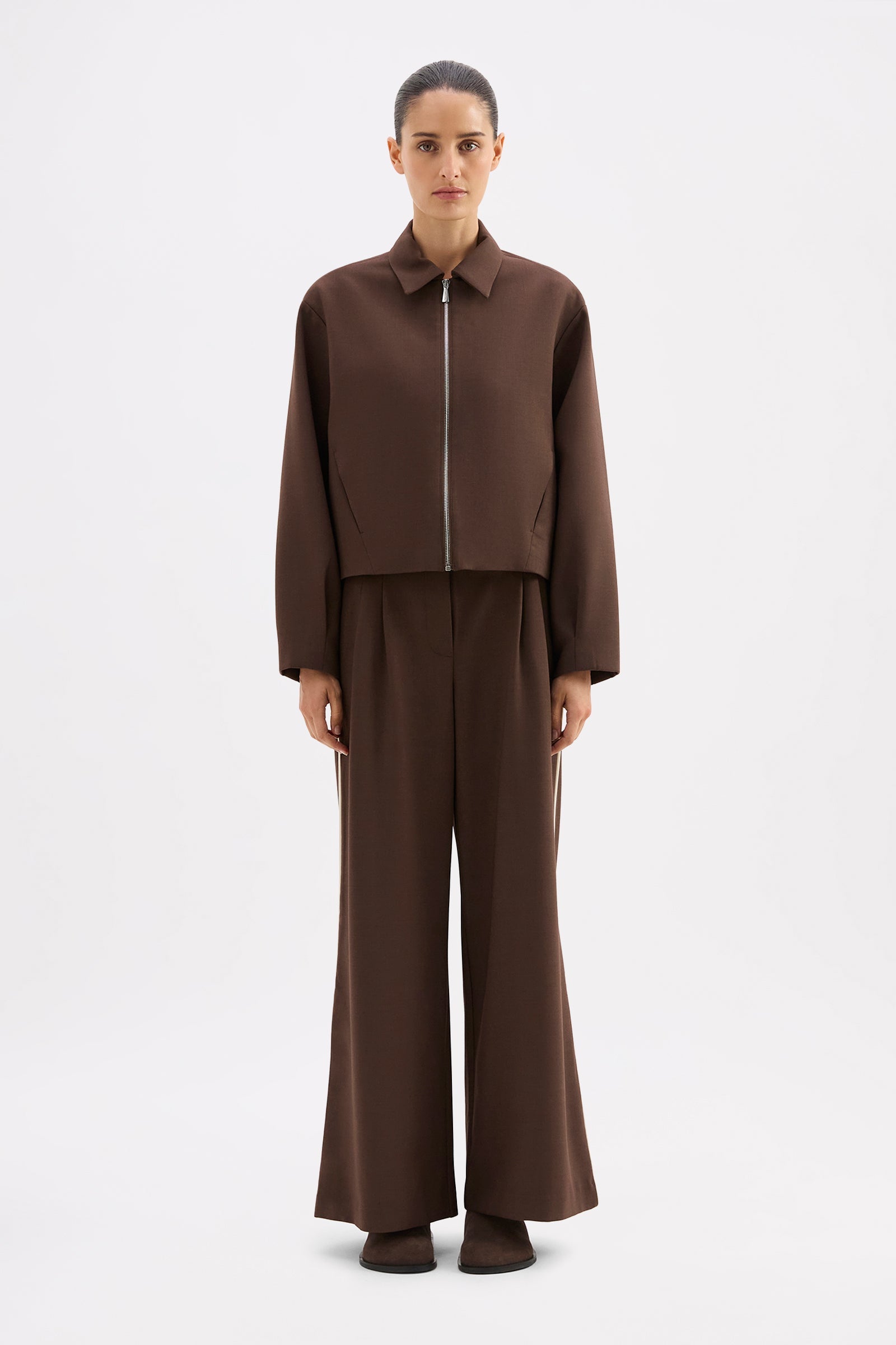 Abigail Bomber Walnut 