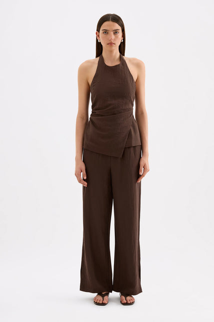 Juno Halter Top Chocolate 