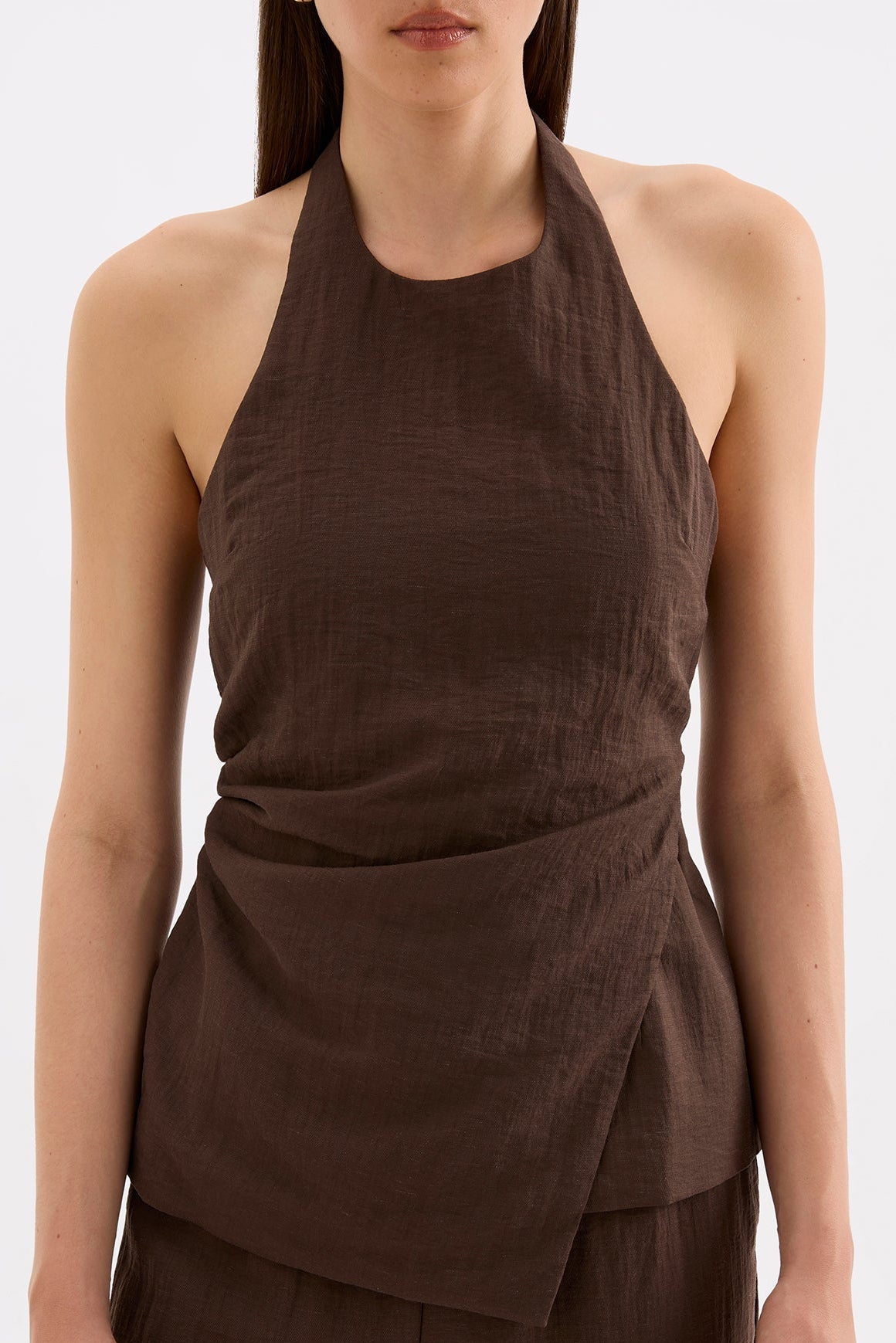 Juno Halter Top Chocolate 