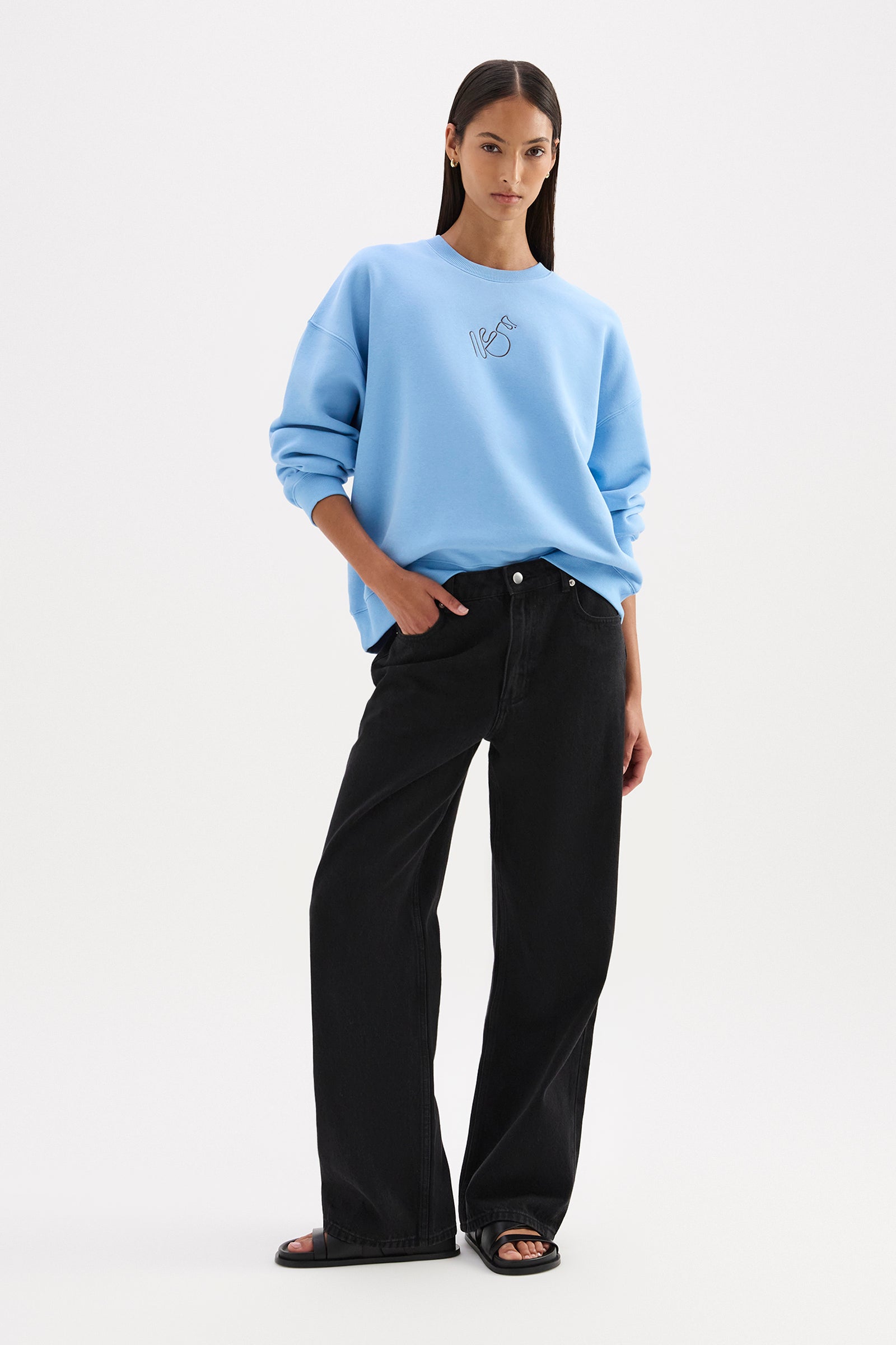 Nude Logo Sweat Horizon 