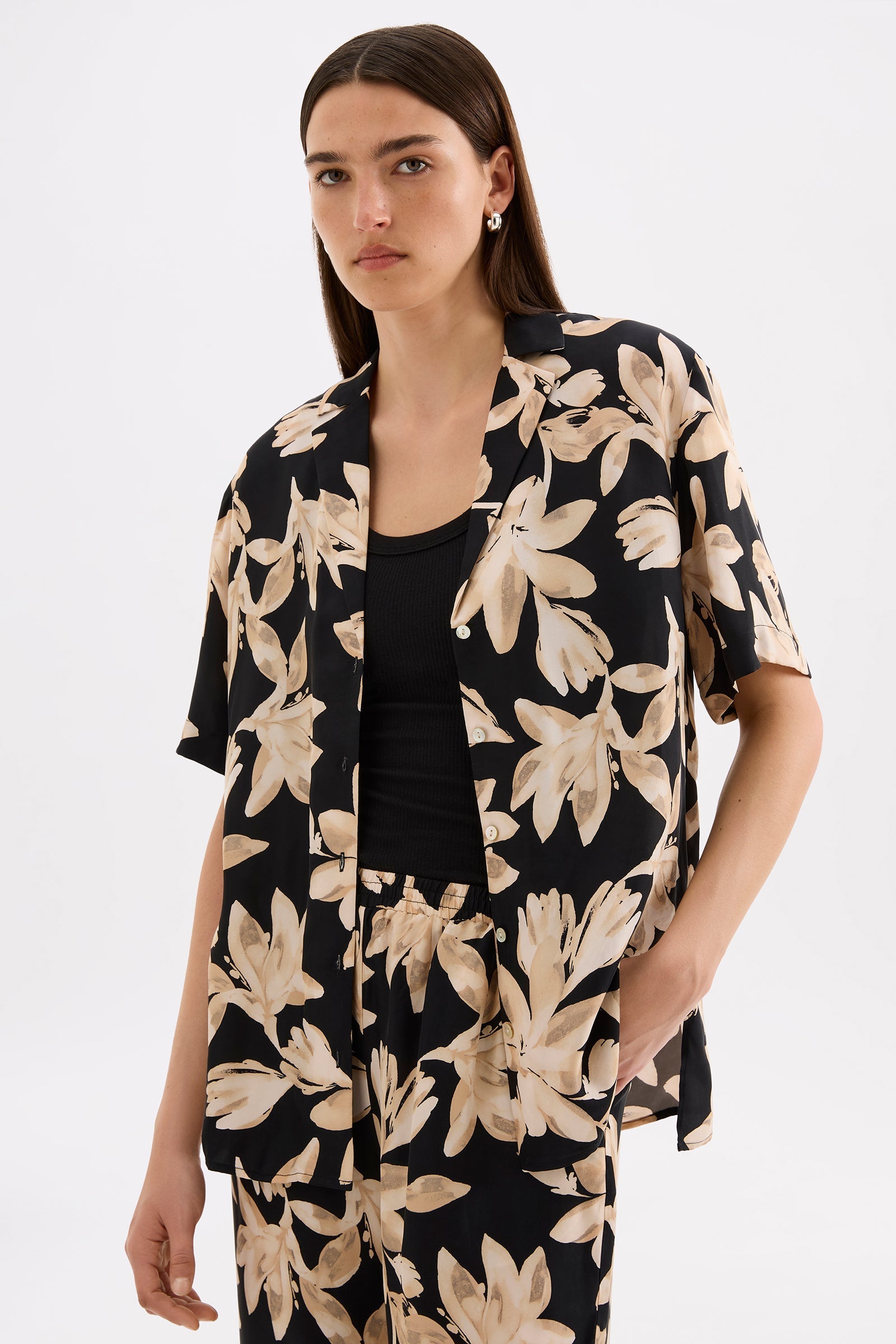 Fleur Cupro Shirt Fleur 