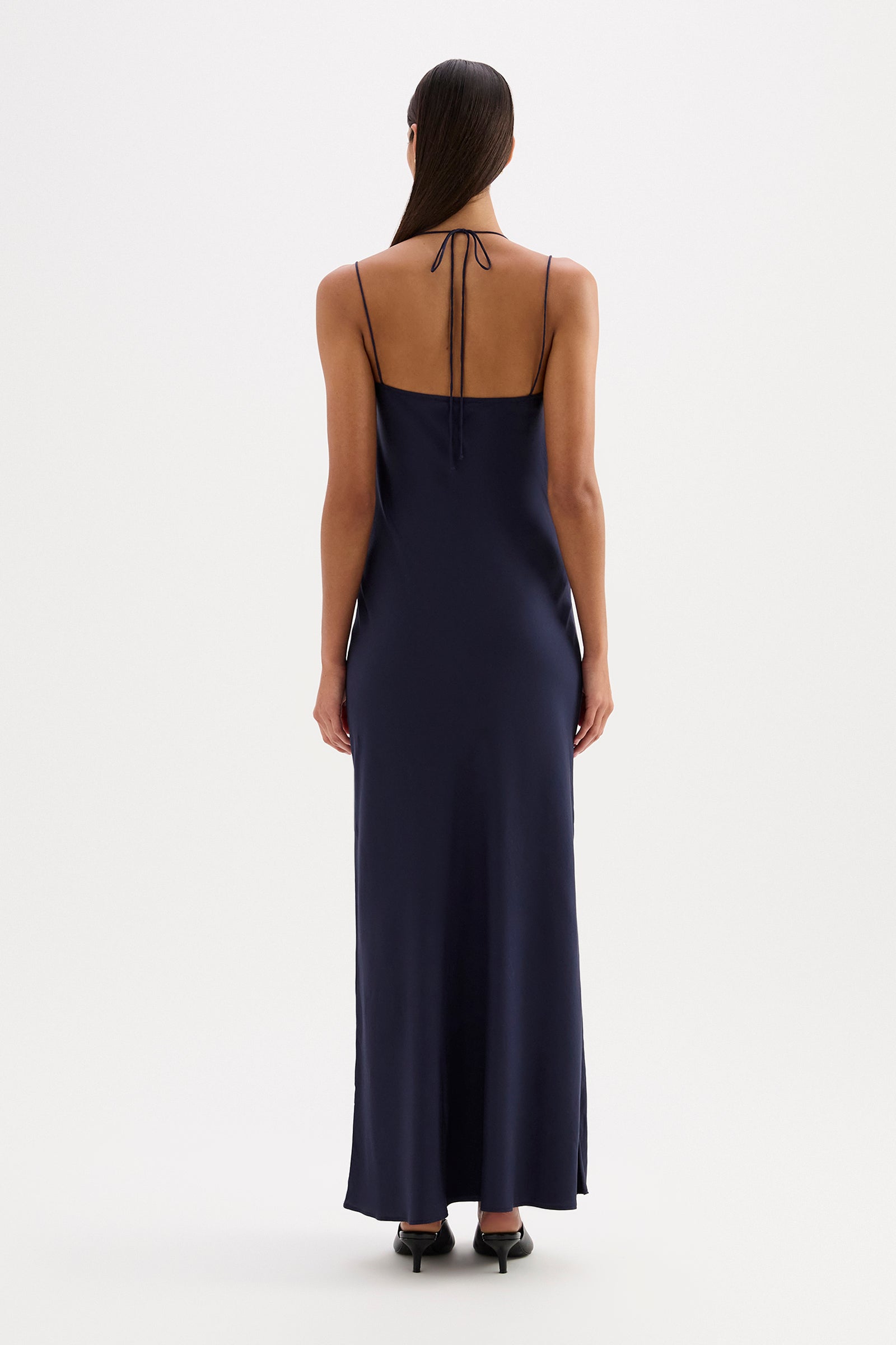 Lawton Tencel Dress Midnight 