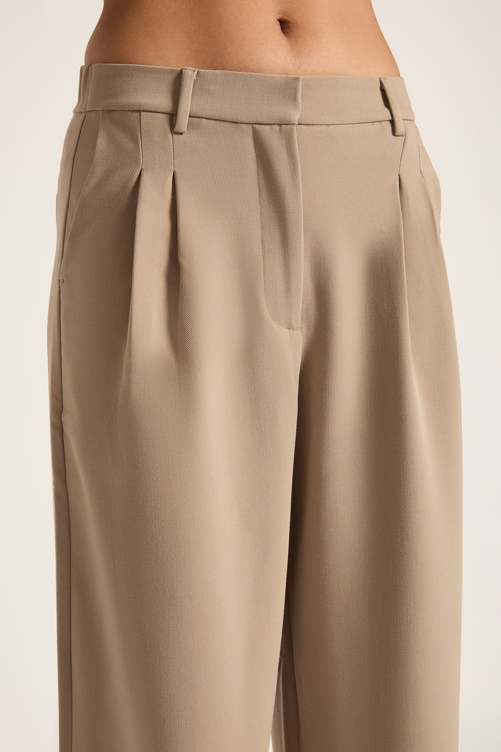 Jiro Tailored Pant Taupe 